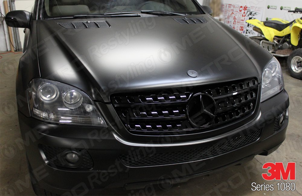 3M 2080 S12 Satin Black 5Ft X 3Ft (15 Sq/Ft) Car Wrap Vinyl Film