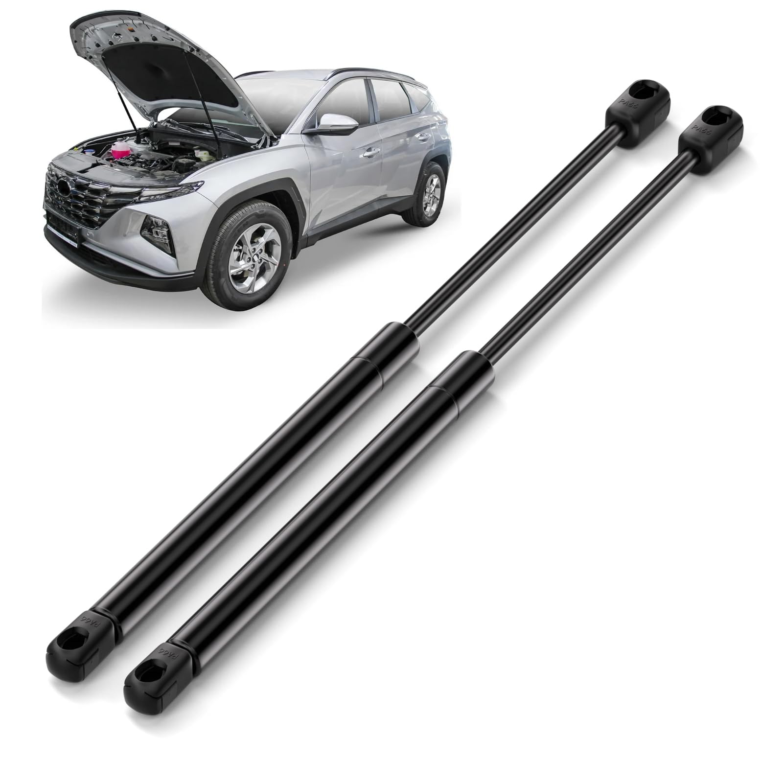 Arana Hood Struts Lift Support For 2013-2018 Hyundai Santa Fe, Front Hood Replacement Shocks Fit 2013-2019 Hyundai Santa Fe Xl,