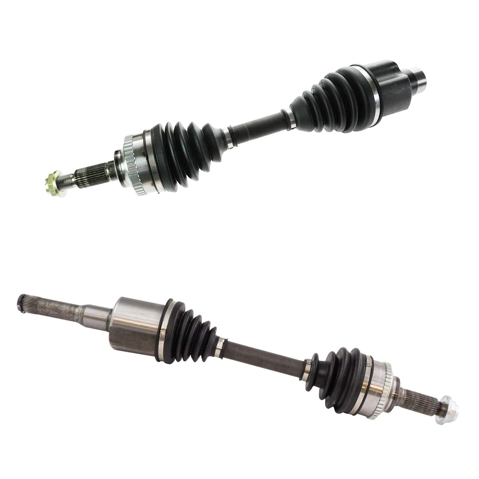 Trq Front Cv Axle Shaft Assembly Set Compatible With 2009-2012 Ford Escape 2009-2011 Mazda Tribute Mercury Mariner