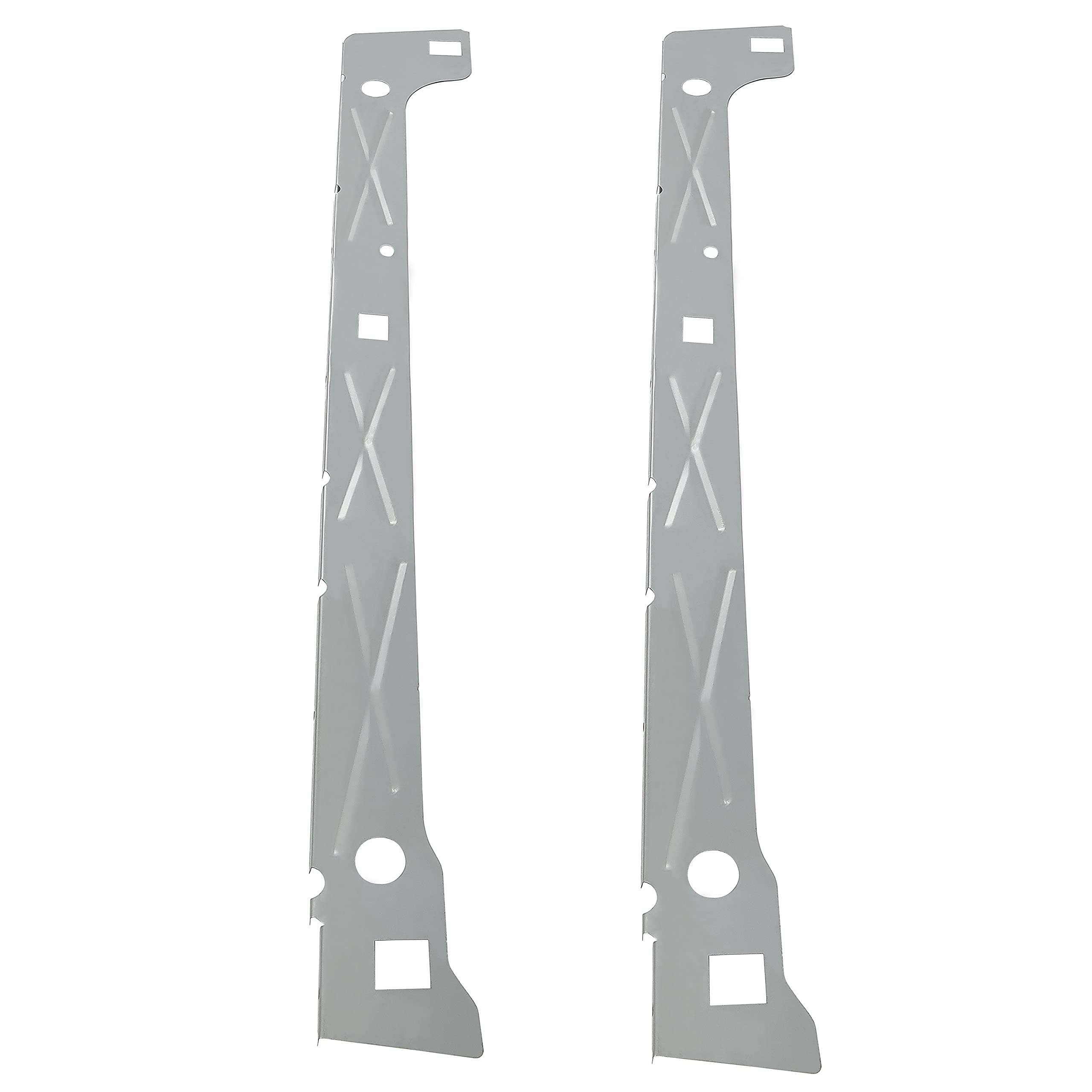 Hecasa Inner Rocker Panels Compatible With 2000-2006 Chevy Silverado Gmc Sierra 1500 2500 2500Hd 3500 Extended Cab 4 Door Replacement Rust Repair