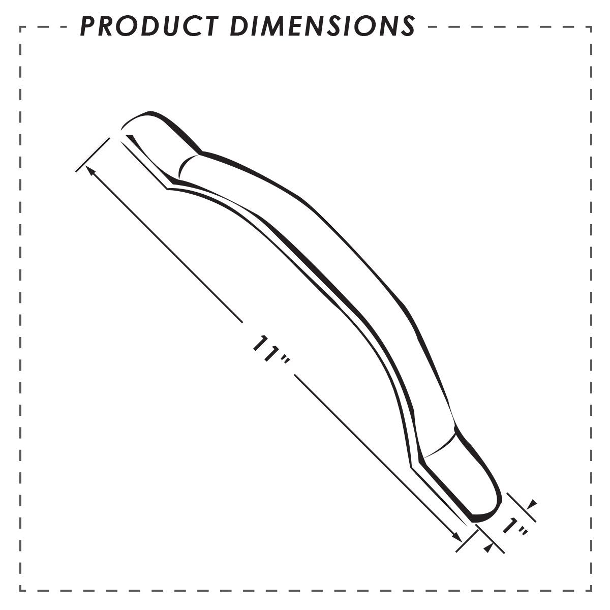 Itc (86400-4-Db Black Grab Strap