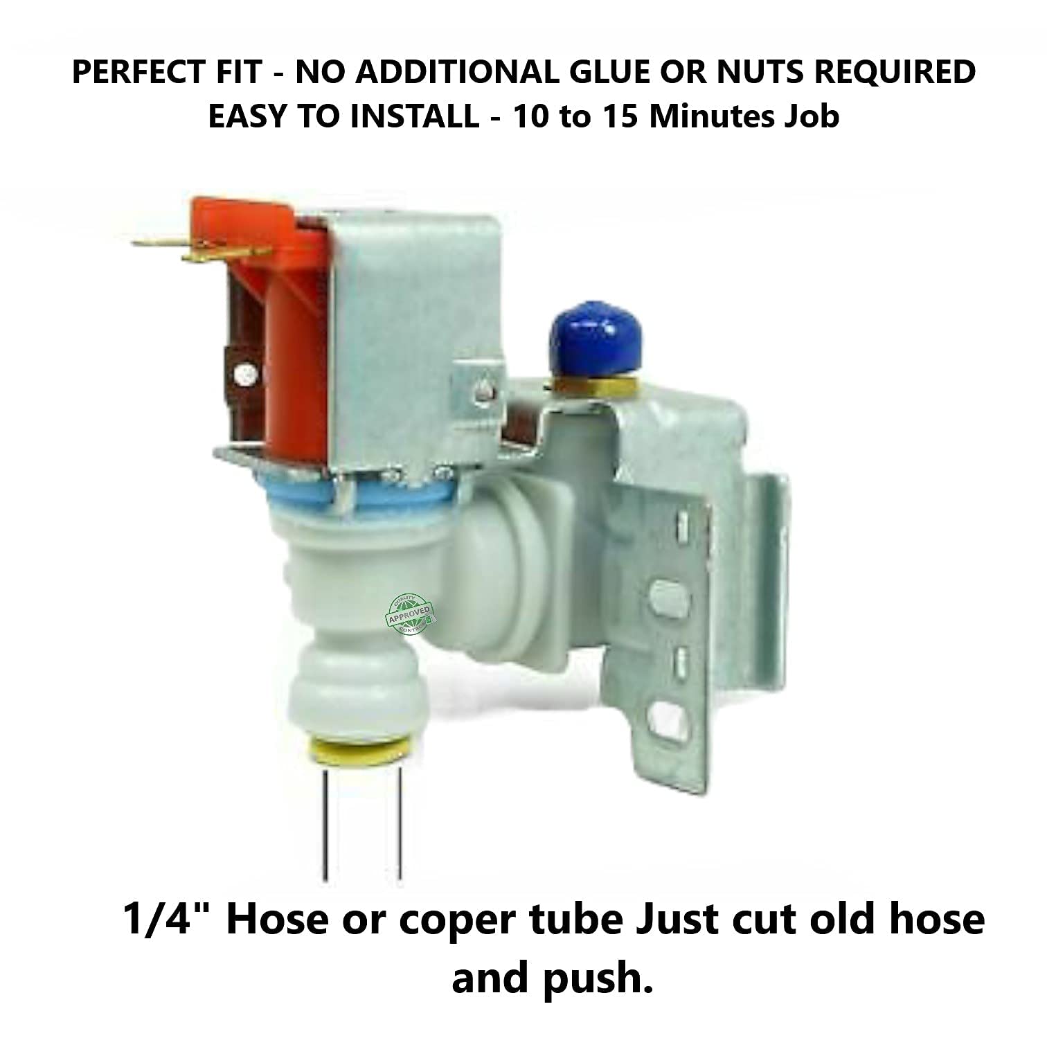 Glob Pro Solutions Ck900135 Old # = Riv-11Ae-19(From-1 To 45) #76010 76010 U-Line Water Valve 120V/60 Ck900135 Compatible With U
