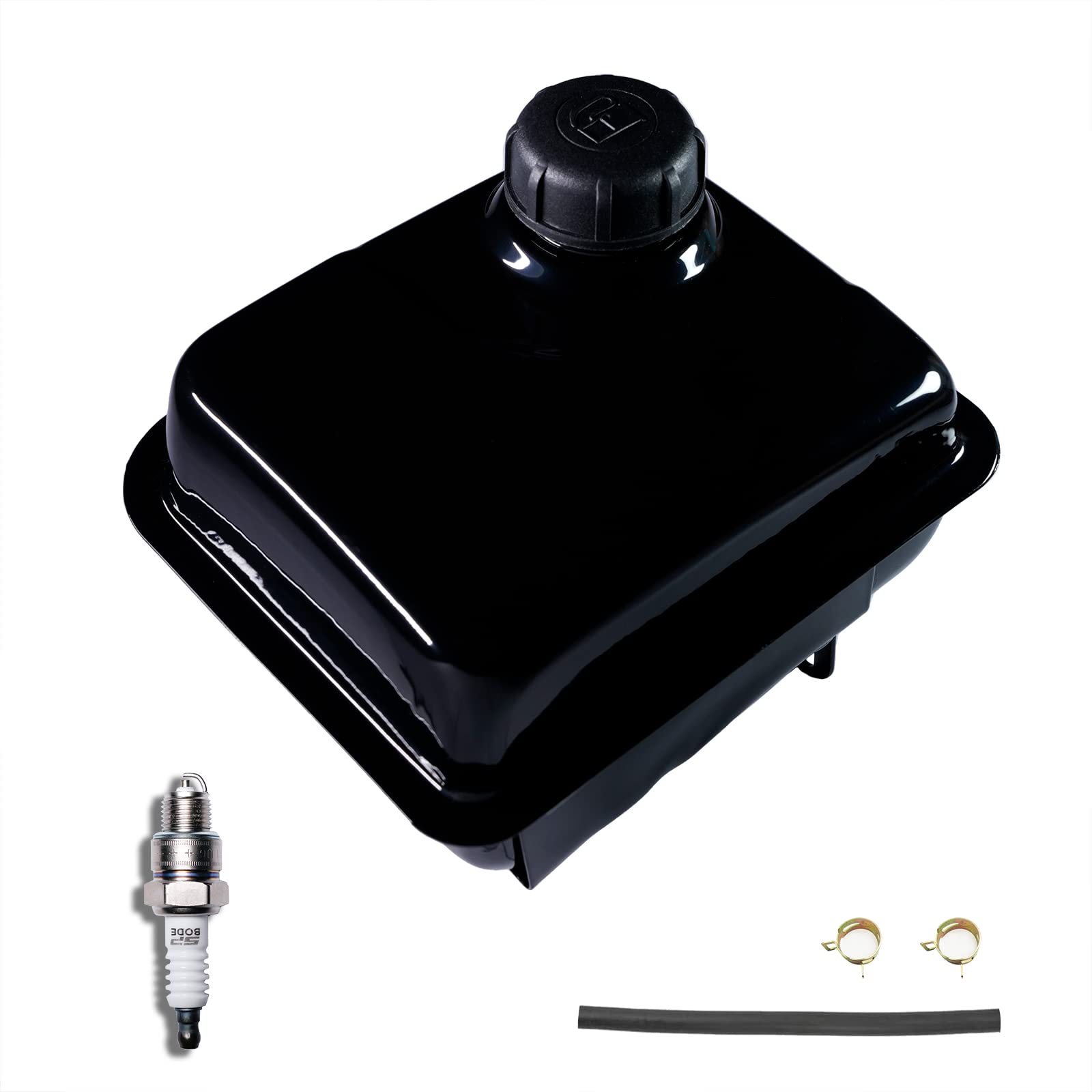 Jmchstore Vent Gas Fuel Tank For Coleman Ct100U Cc100X Mini Bike, Ck100 Sk100 Go Kart, Screw On Fuel Tank For Realtree Rtk100, K