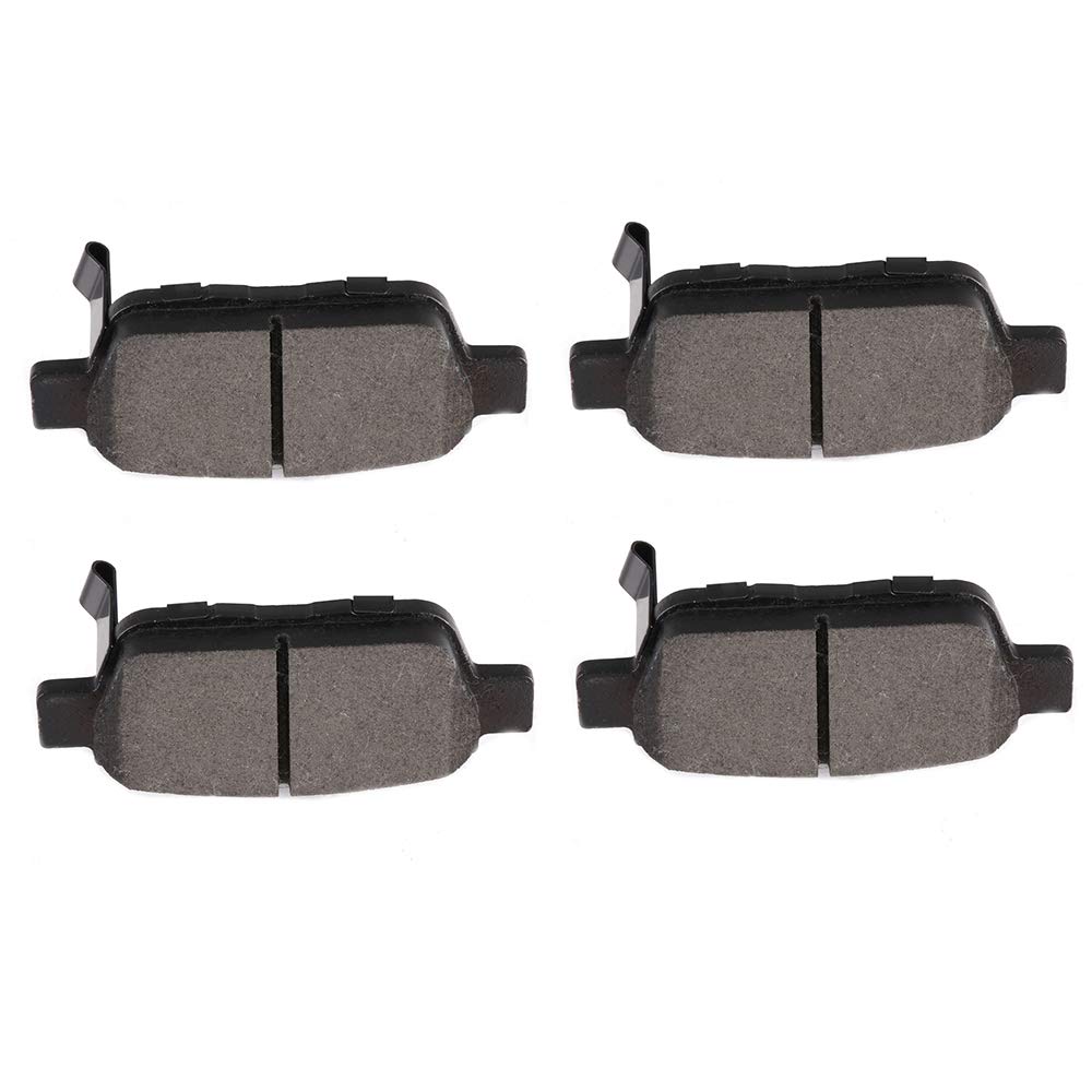 Cciyu D1103 Ceramic Rear Brake Pad Set Fit For 2009-2014 For Acura Tl,2006-2014 For Honda Ridgeline