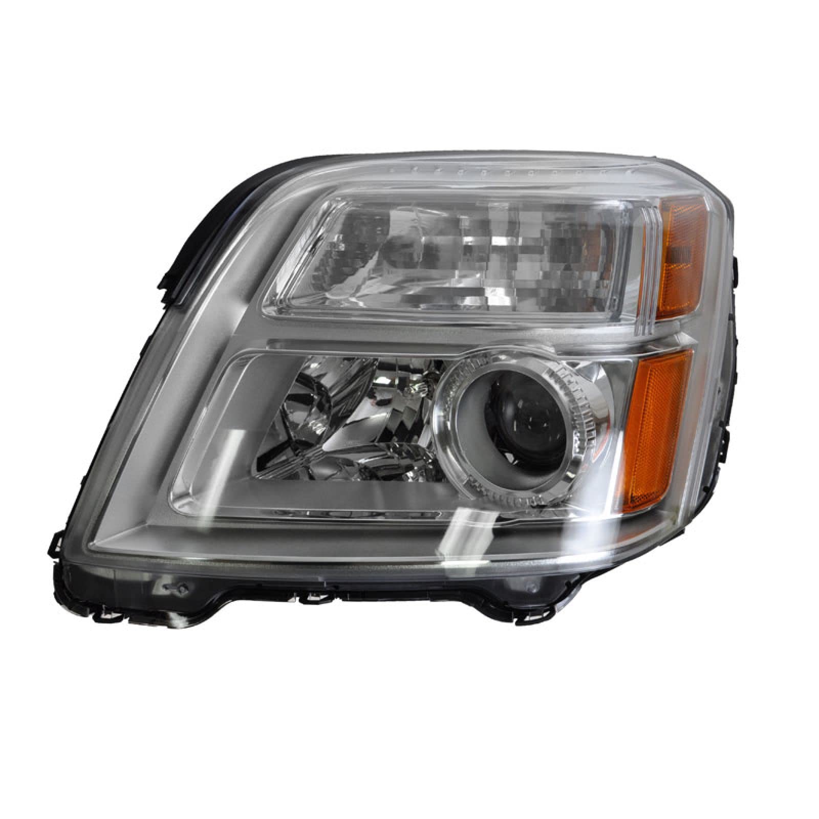 Trq Driver & Passenger Side Headlight Assembly Set Headlights Driver & Passenger Side Compatible With 2010-2015 Gmc Terrain Gm25