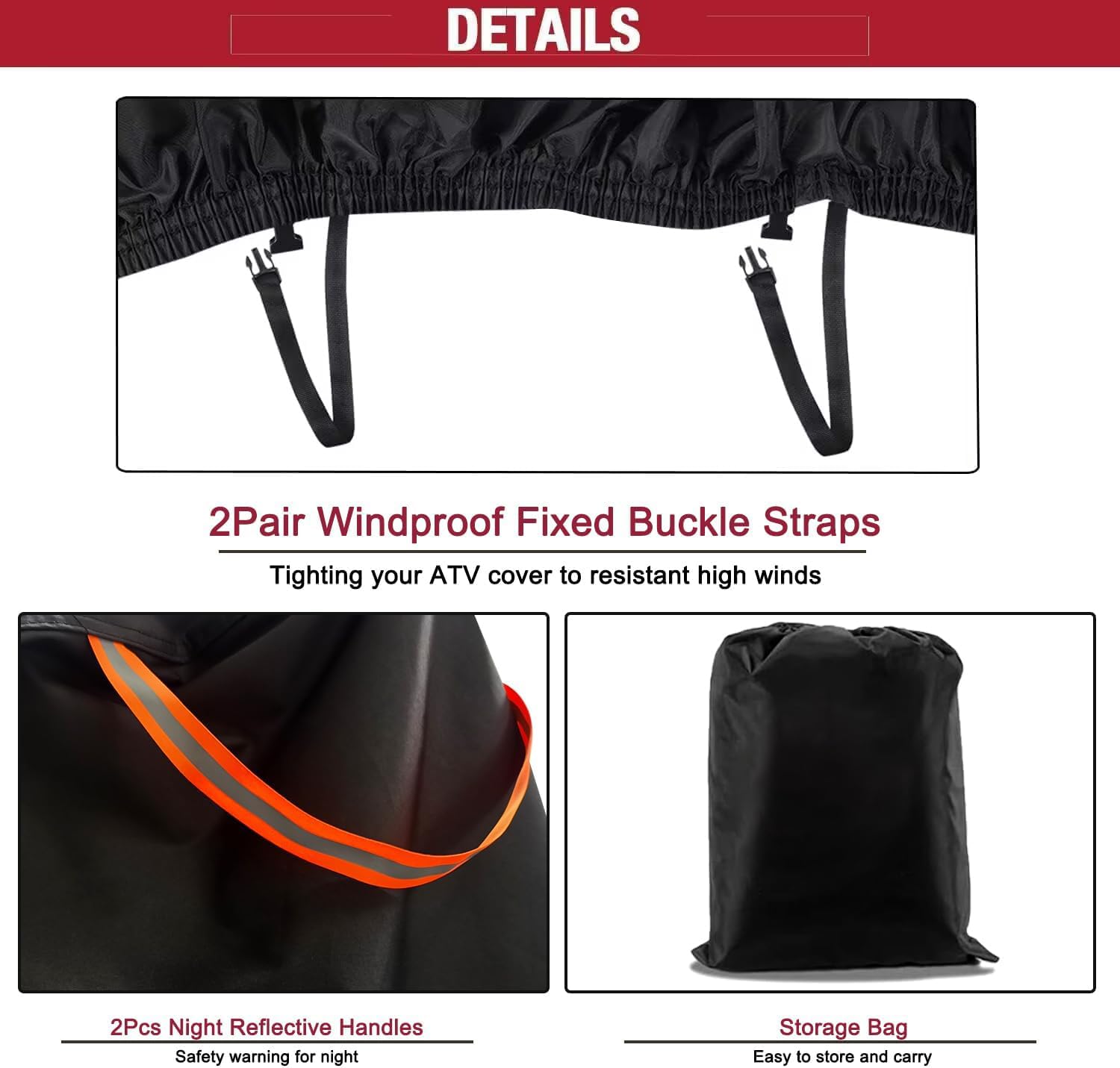 Clawscover Utv Covers Waterproof Outdoor,2 Seater 115 Inch Xl Heavy Duty 420D Oxford Cloth All Weather Side By Side Cover Access