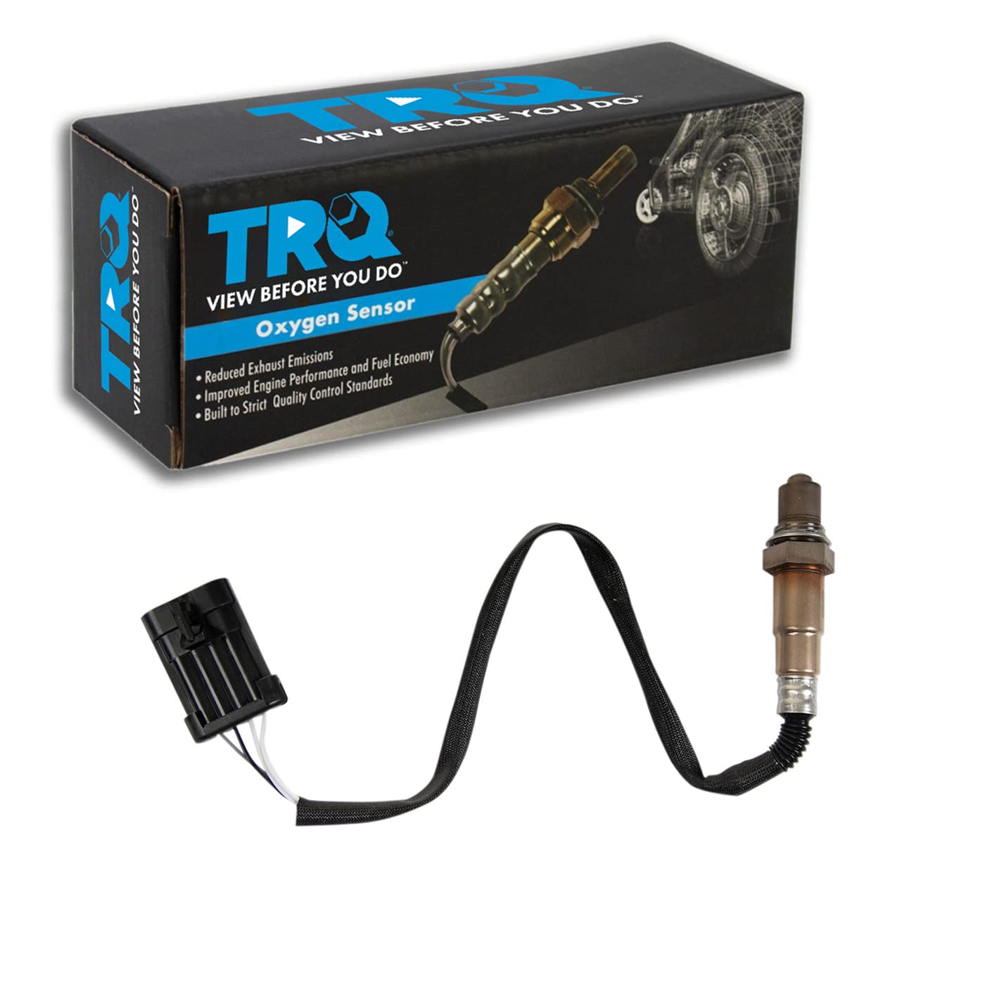 Trq O2 Oxygen Sensor Compatible With 2004-2007 Chevrolet Aveo 2007 Aveo5 2001 Honda Passport 2002-2003 Isuzu Axiom Rodeo Rodeo S
