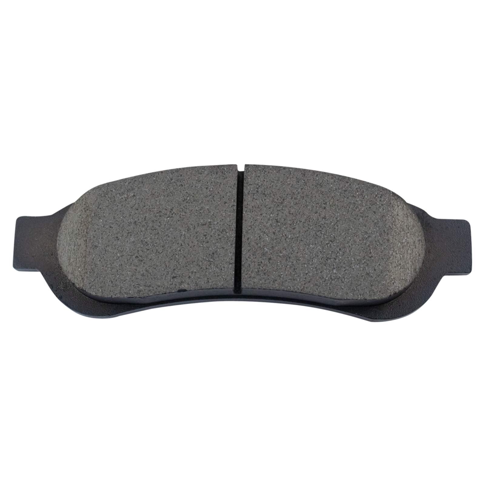 Trq Rear Brake Pad & Rotor Kit Brake Pads Brake Rotor Ceramic Premium G-Coated Compatible With 2008-2012 Ford F-250 Super Duty F