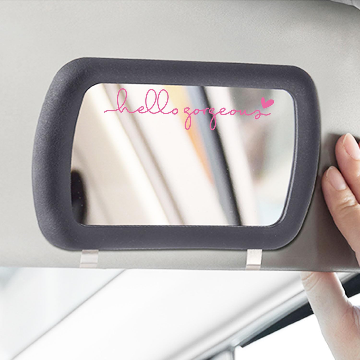 2 X Love You Car Mirror Decal, Car Mirror Decal, Car Decals, Pink Car Decal, Rearview Mirror Decal, Cute Mirror Decal, Tumbler S