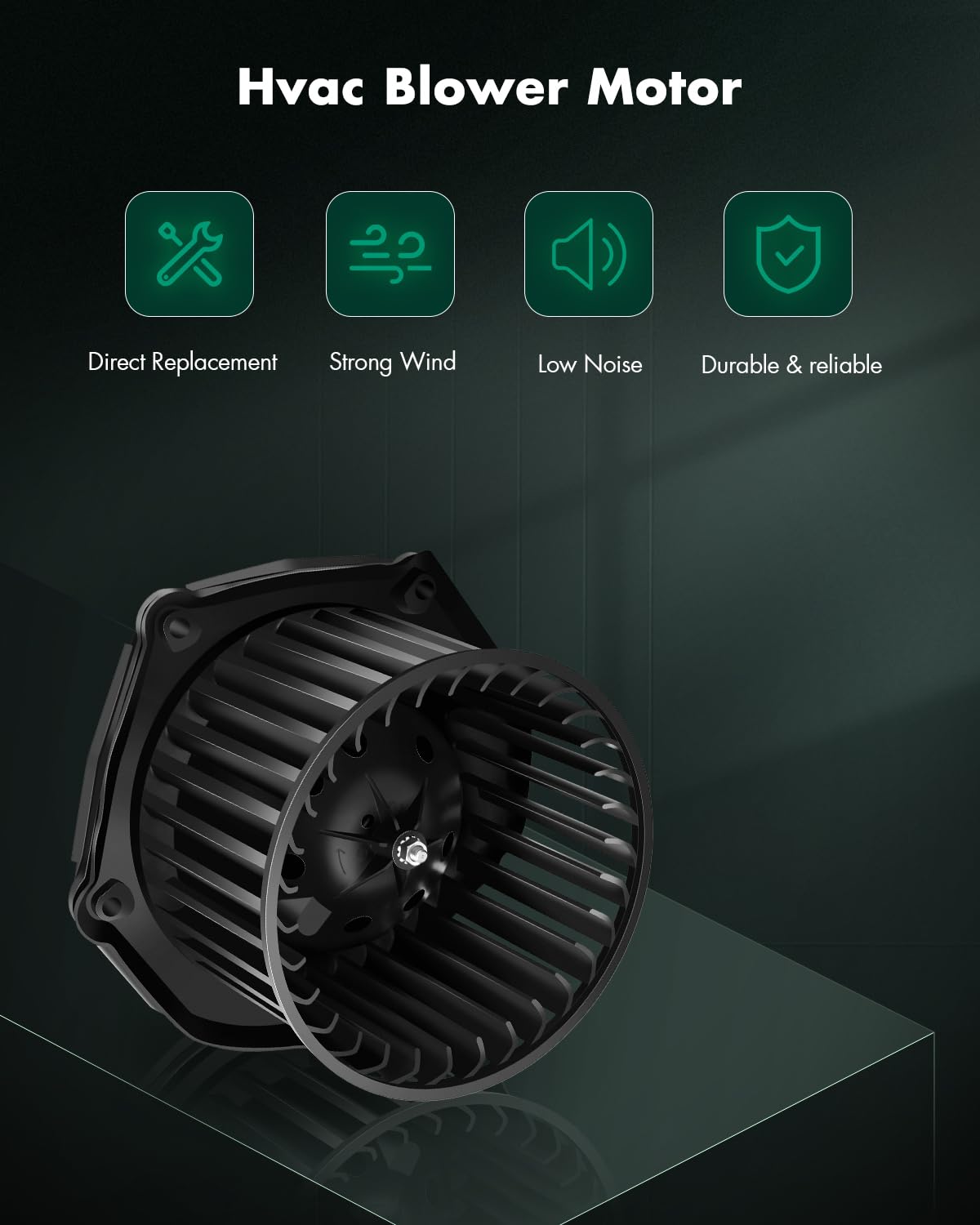 Scitoo 700100 Front Hvac Blower Motor With Fan Cage For Cadillac 1999-2000,For Chevy 1997-2000,For Gmc 1997-2000