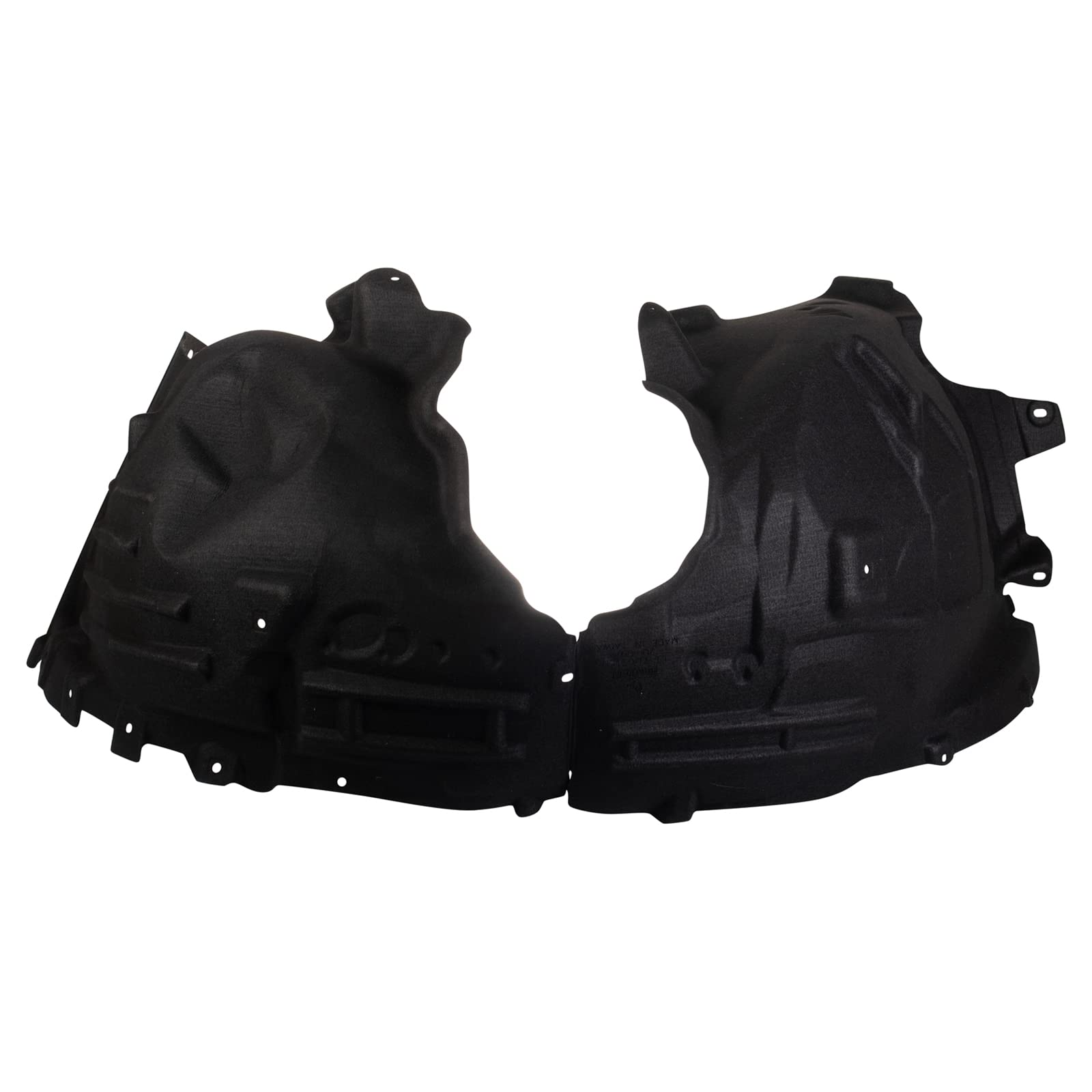 Trq Front Inner Fender Liner Set Compatible With 2020-2022 Ford Explorer Police Interceptor Utility Fo1248204 Fo1249204