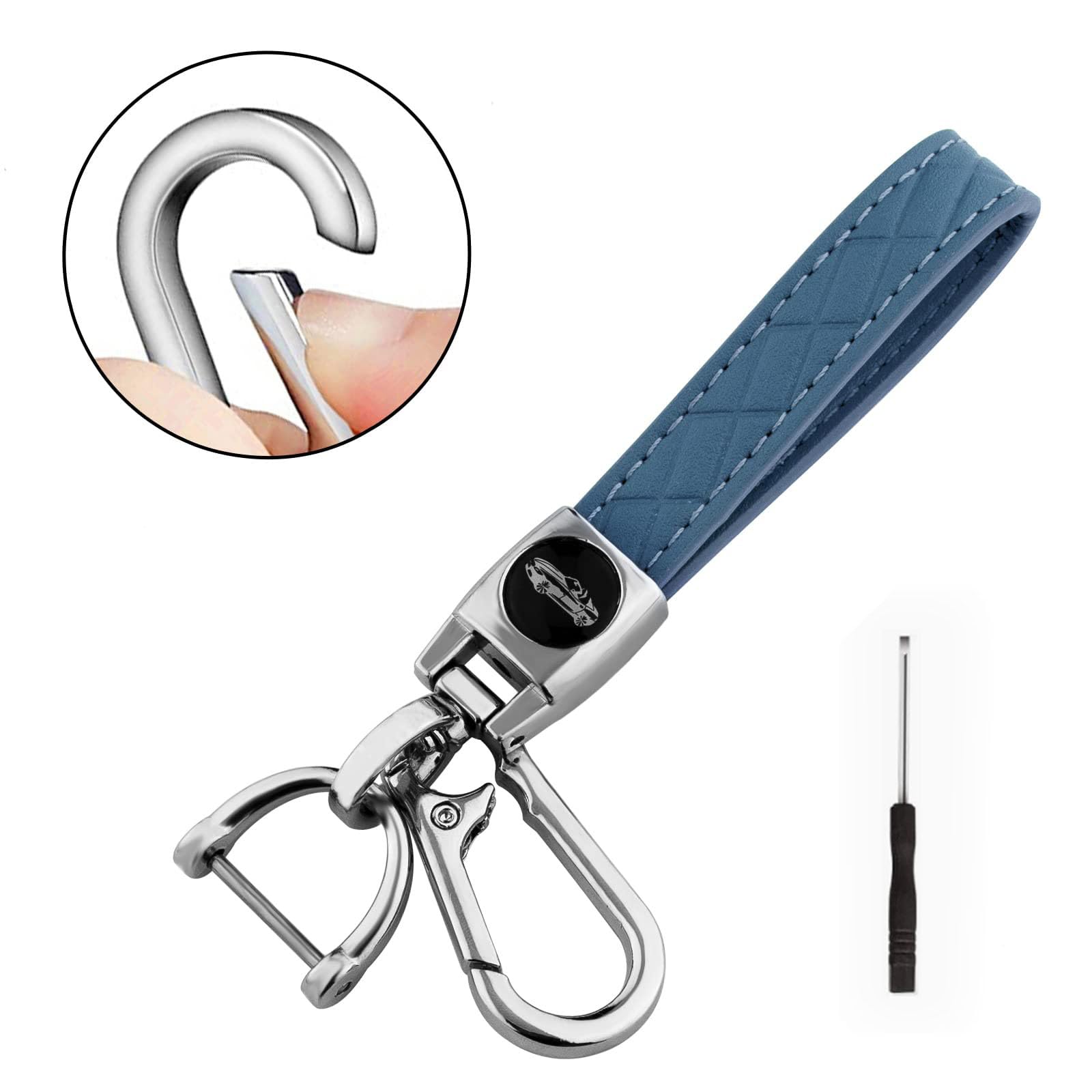 Xiyang Trade For Gmc Key Fob Cover With Keychain, Soft Tpu Full Protection Key Shell Key Case Compatible With Chevy Silverado Su