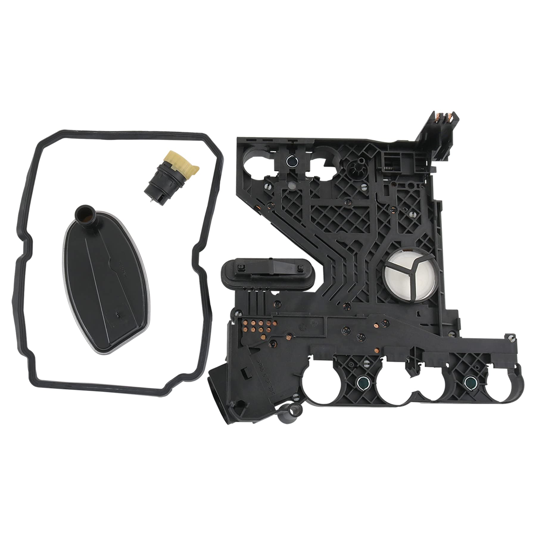 Transmission Conductor Plate+Connector+Gasket+Filter Kit Compatible with Mercedes Benz 722.6 5-Speed Automatic, Replace # 1402701161, 2035400253, 68049181AA, 028780