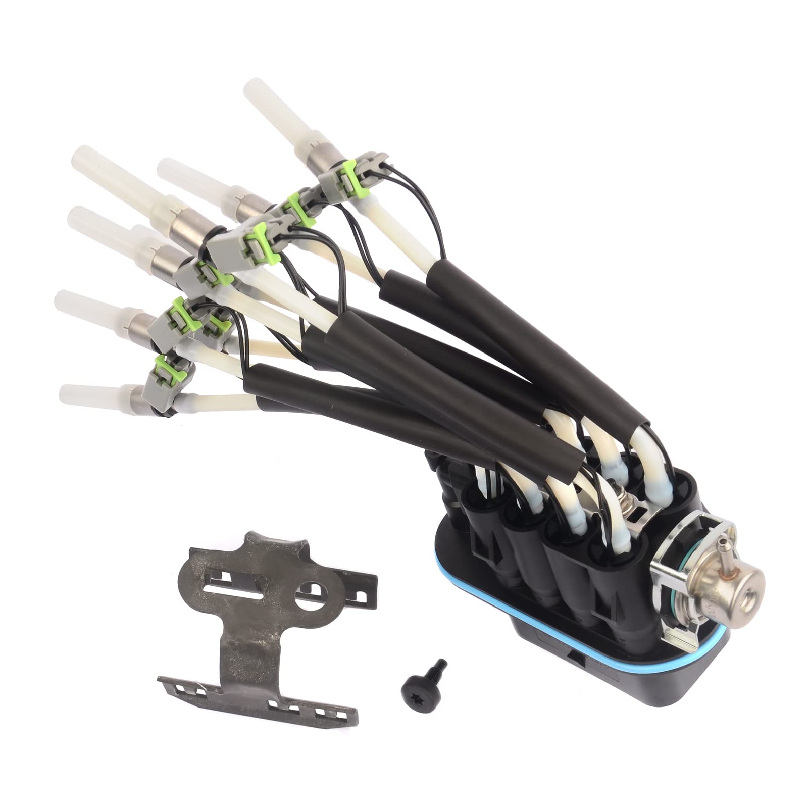 FJ504 Spider Fuel Injector wi/ 8 Cylinder Compatible with Chevy Pickup V8 5.0L 5.7L 1996-2000 25340347 17114163 FJ10566