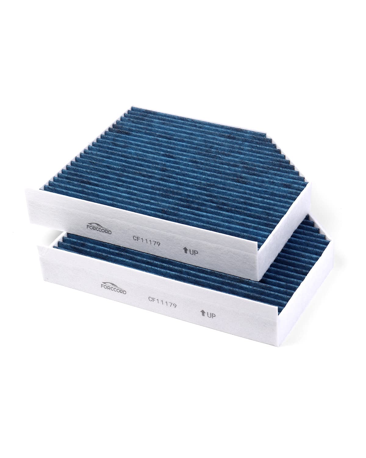 Forccord 2-Pack Hepa Cabin Air Filter Fits Transit-250, Transit-150, Transit-350 Hd Diesel (15-19) Activated Carbon Cabin Filter