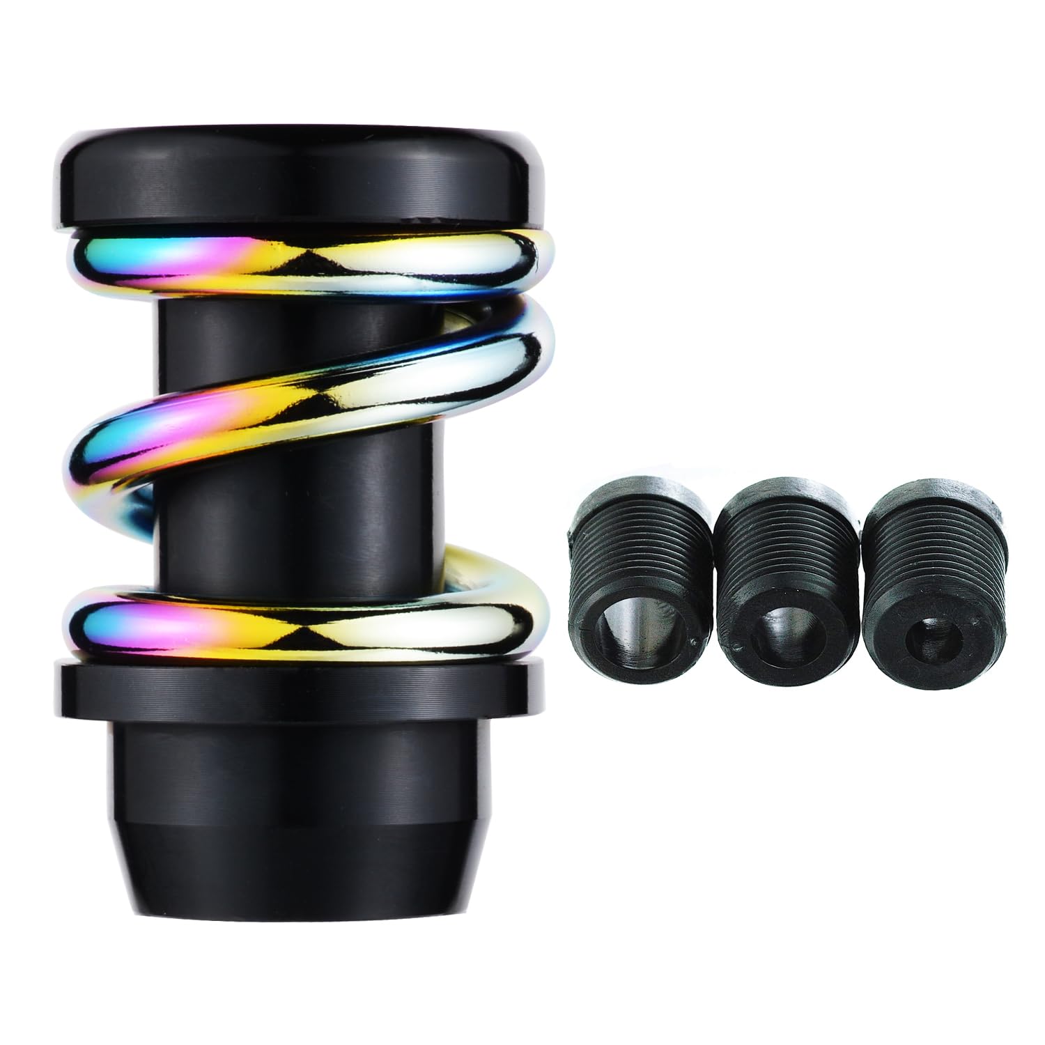 Abfer Weighted Shift Knobs Car Gear Shifter Knob Extension Fit For Most Automatic Mt Transmission Vehicle, Multicolor