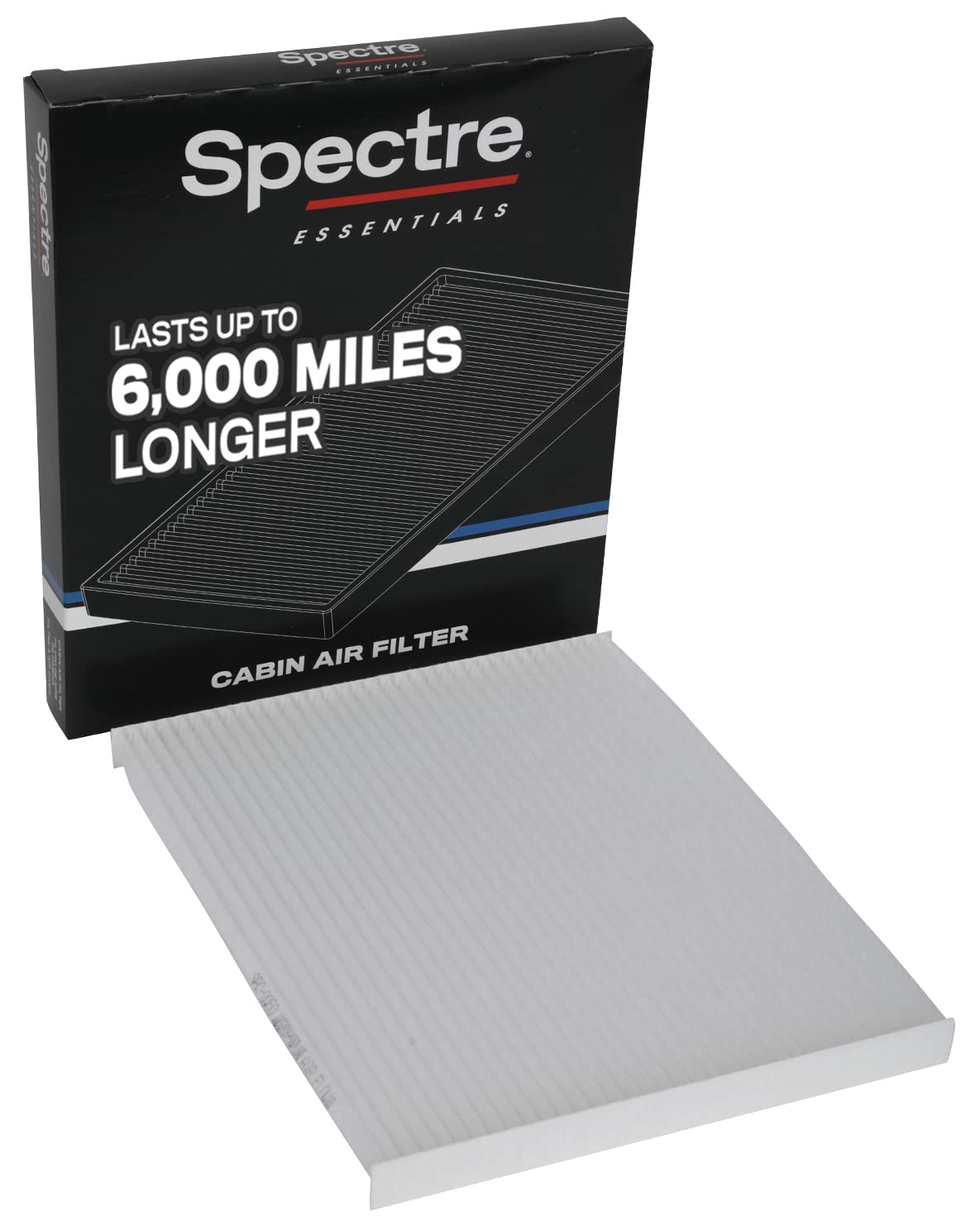 Spectre Essentials Cabin Air Filter By K&N: Premium, 50-Percent Longer Life: Fits Select 2013-2020 Ford/Lincoln (Edge, Fusion, S