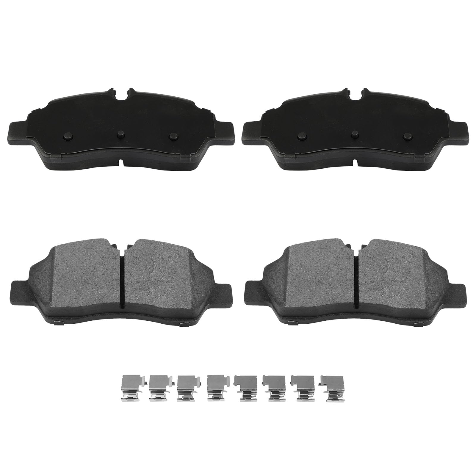 Automuto 4Pcs Rear Metallic Brake Pads Set D1775 For Ford Transit 2015-2022