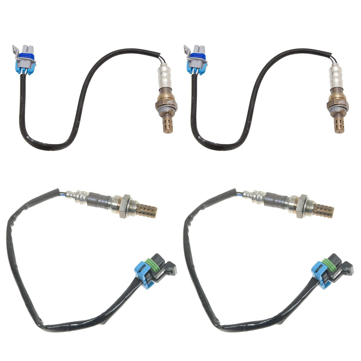 TRQ Oxygen O2 02 Sensor Downstream & Upstream Kit for Camaro Caprice Corvette SS
