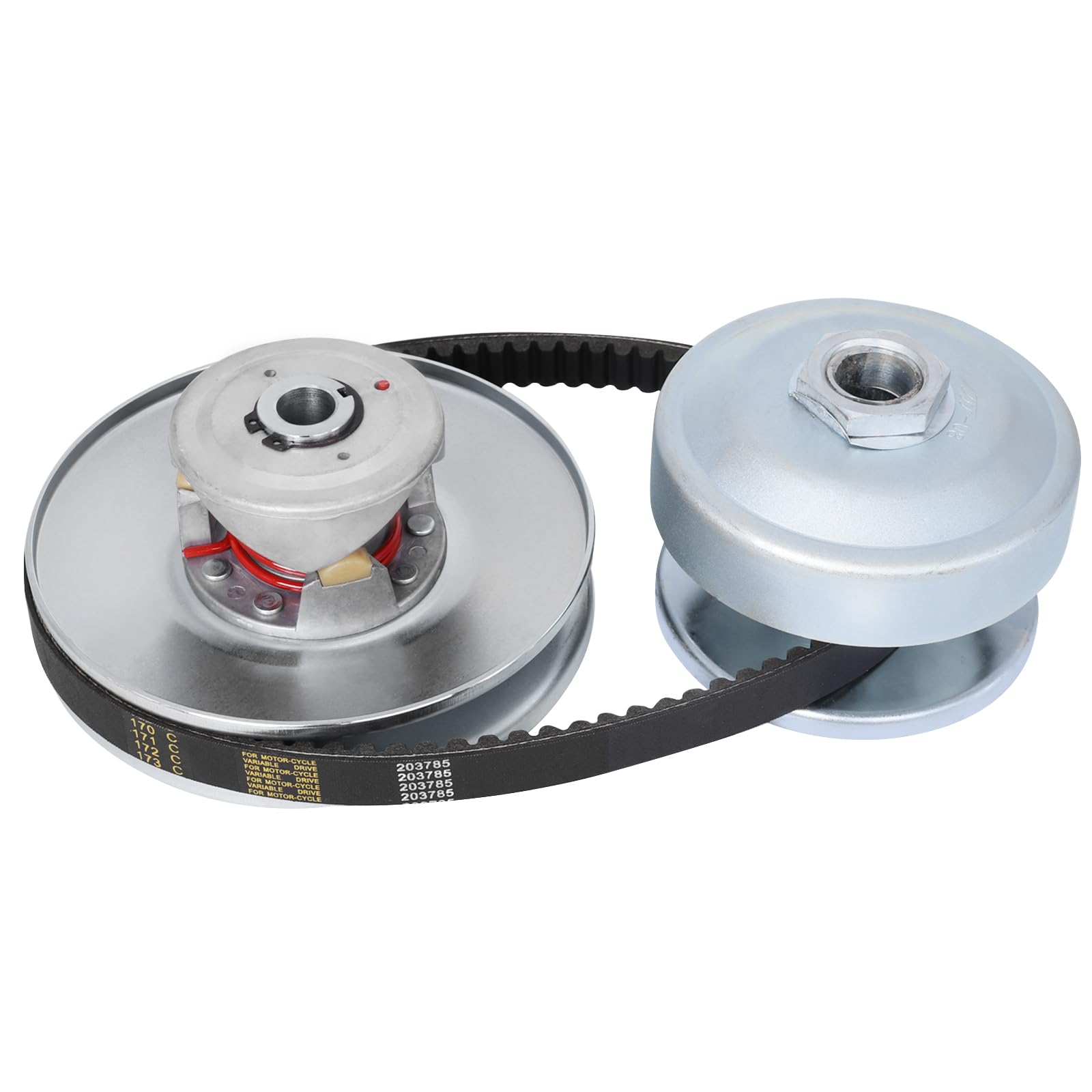 BLACKHORSE-RACING 40 Series 1'' BORE GO Kart CVT Torque Converter Driver Clutch FIT Comet 40/44 + 3/4'' Driven Clutch Comet Kit 