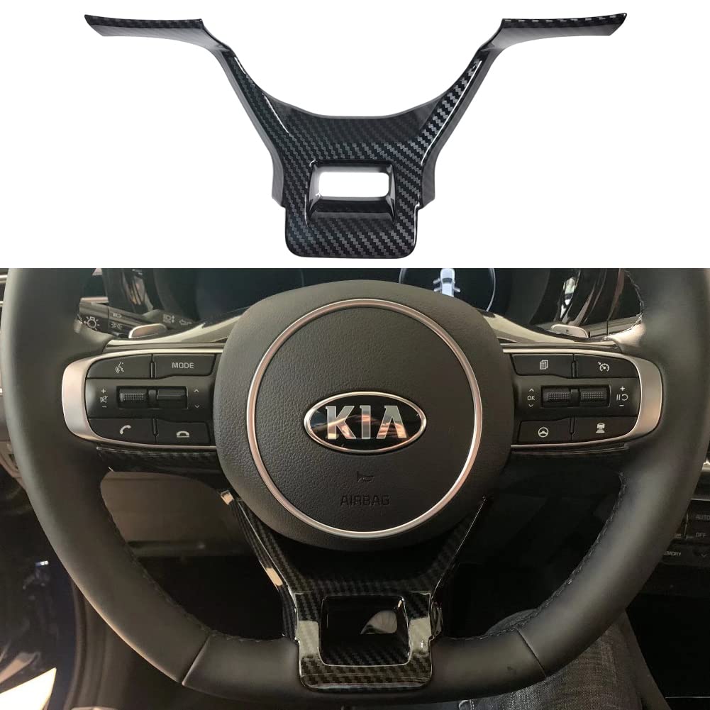 AOKIO Steering Wheel Trim for 2020 2021 2022 2023 2024 2025 Kia K5 GT GT-Line Accessories (Not for LX LXS and EX Model)