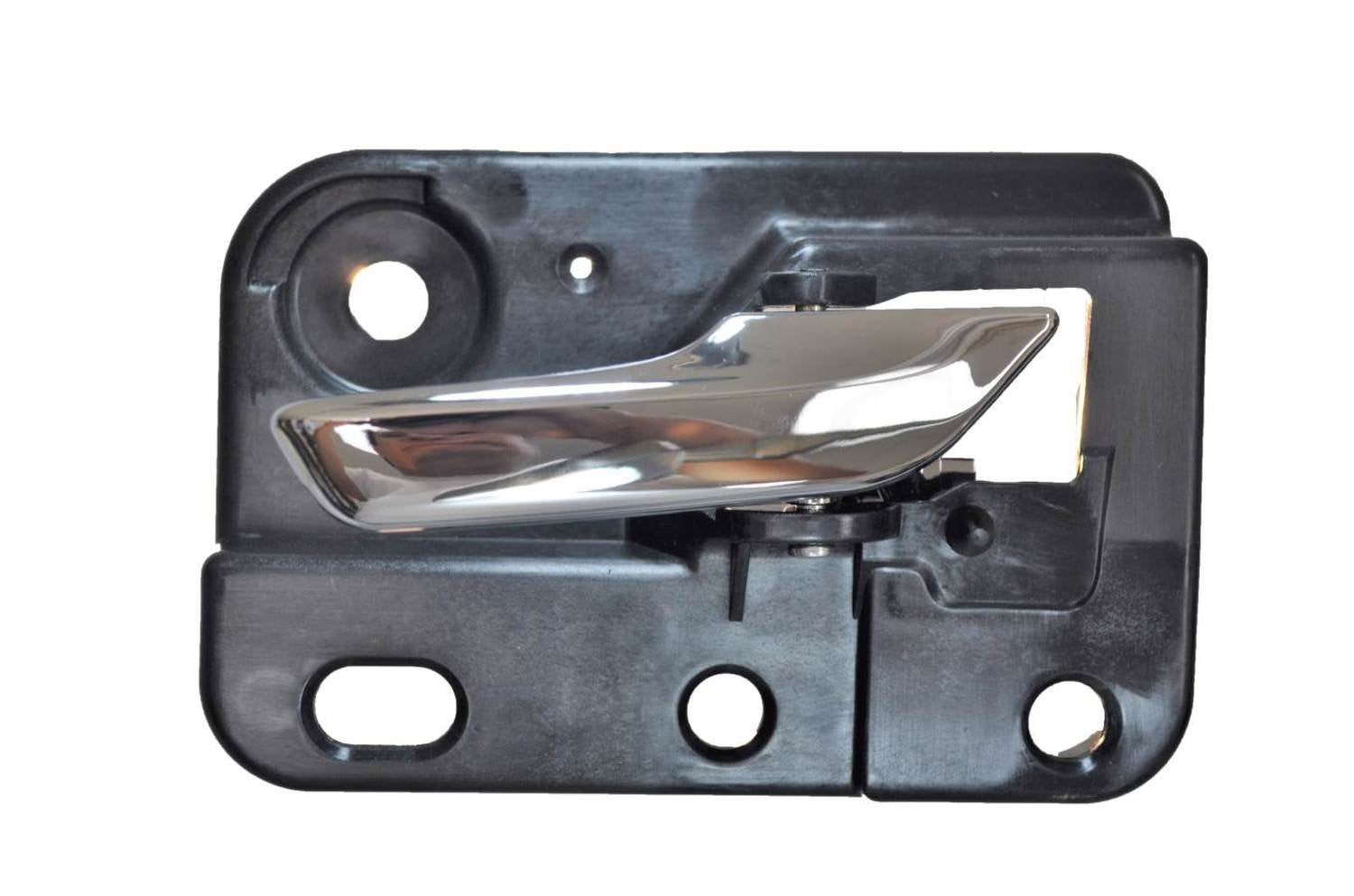 PT Auto Warehouse CH2601MRH  Interior Inner Inside Door Handle, Chrome Lever  Passenger Side