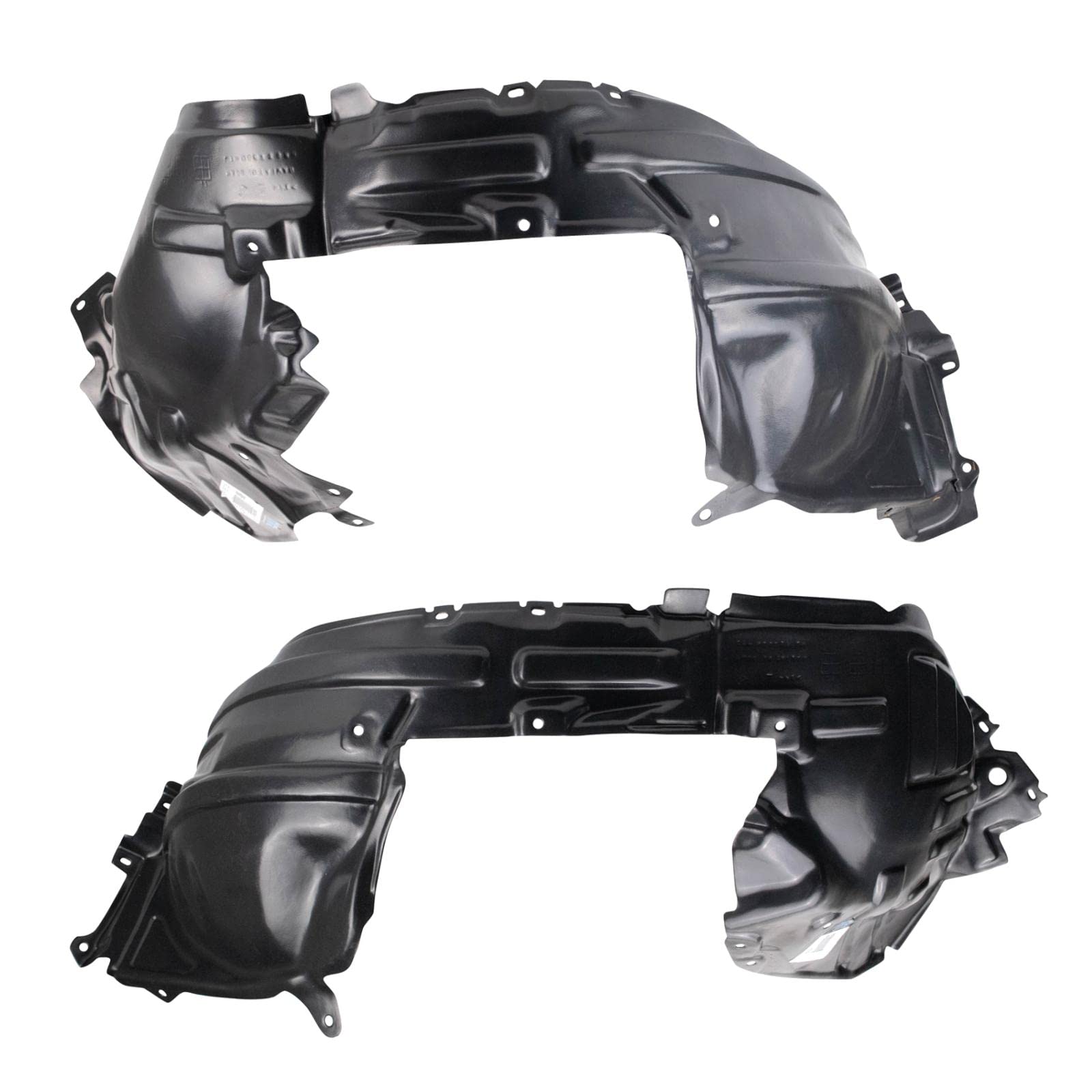 Trq Inner Fender Liner Set Compatible With 2015-2016 Nissan Juke Ni1248124 Ni1248140 Ni1249140
