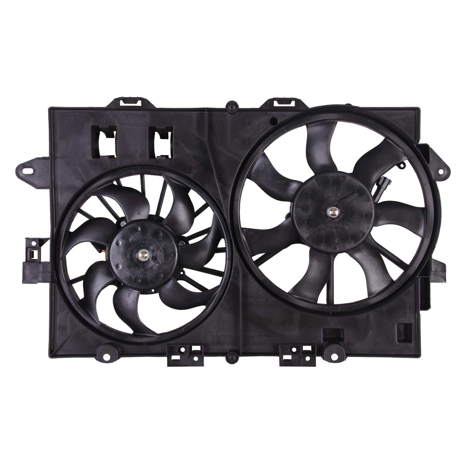 TYG Upgraded Cooling Fan Assembly for 2008 Chevrolet Equinox 3.6L, 2008 Pontiac Torrent 3.6L | Racing-Level OE Replacement Engin