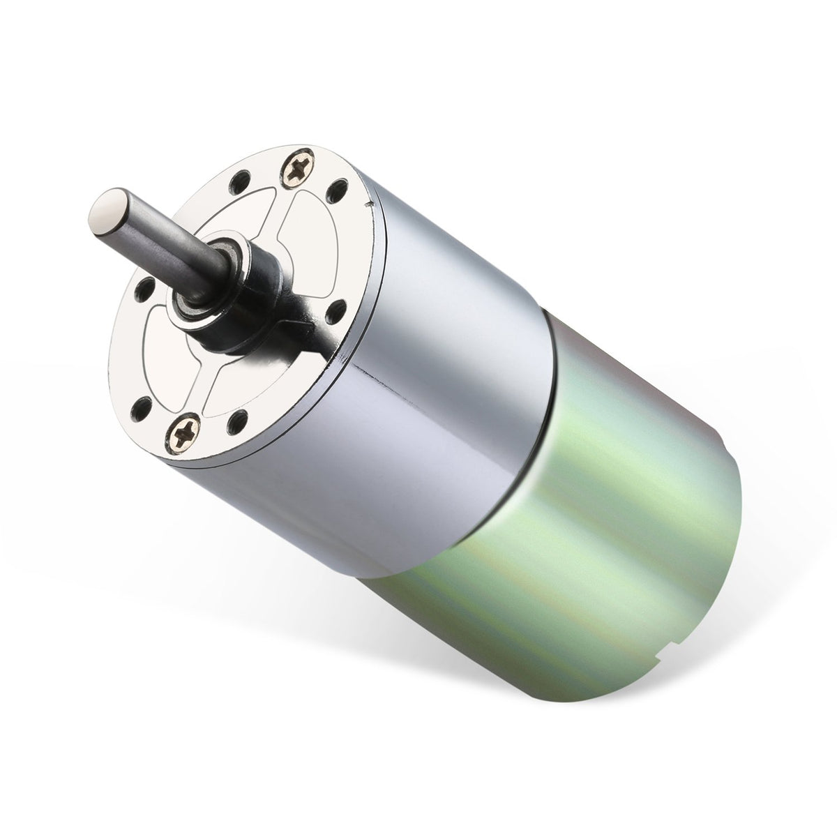 Greartisan Dc 12V 100Rpm Gear Motor High Torque Electric Micro Speed Reduction Geared Motor Centric Output Shaft 37Mm Diameter G