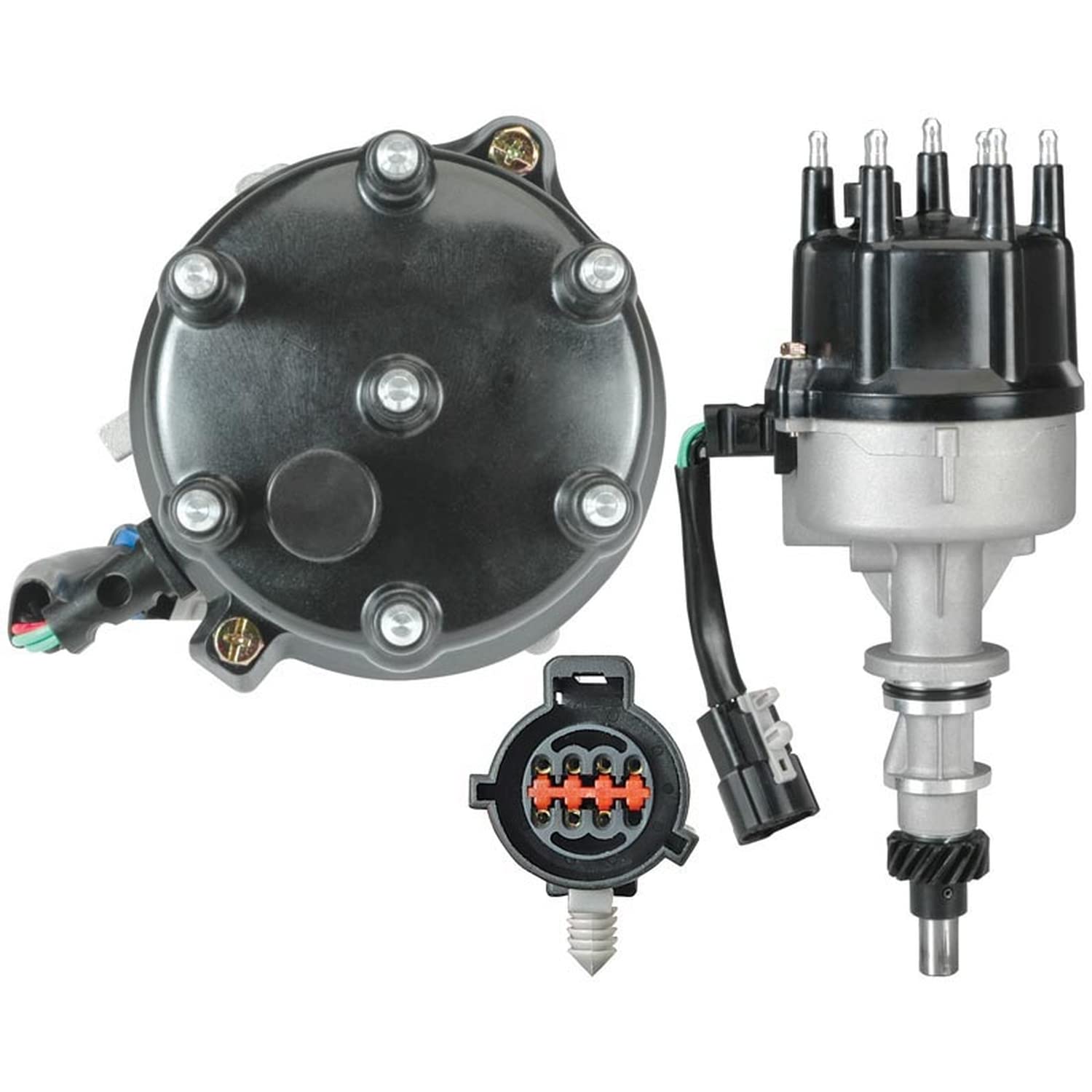 New Distributor Compatible With Ford 92 93 94 95 96 1992-1996 F150 F250 E150 E250 Bronco 4.9L Straight 6 F2Tz 12127-D, F2Tz 1212