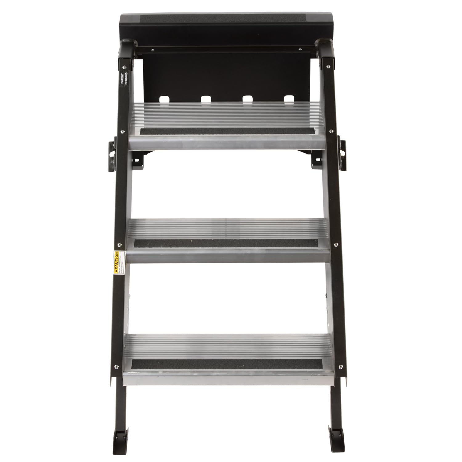 Morryde Stp-208 Stepabove Fold-Up Rv Entry Step - 3-Step (8' Step Rise), Fits 30' To 32' Door Width