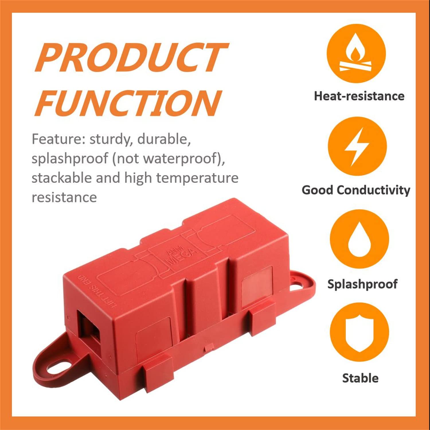 Huarew Amg Mega Fuse Holder (Pack Of 2)