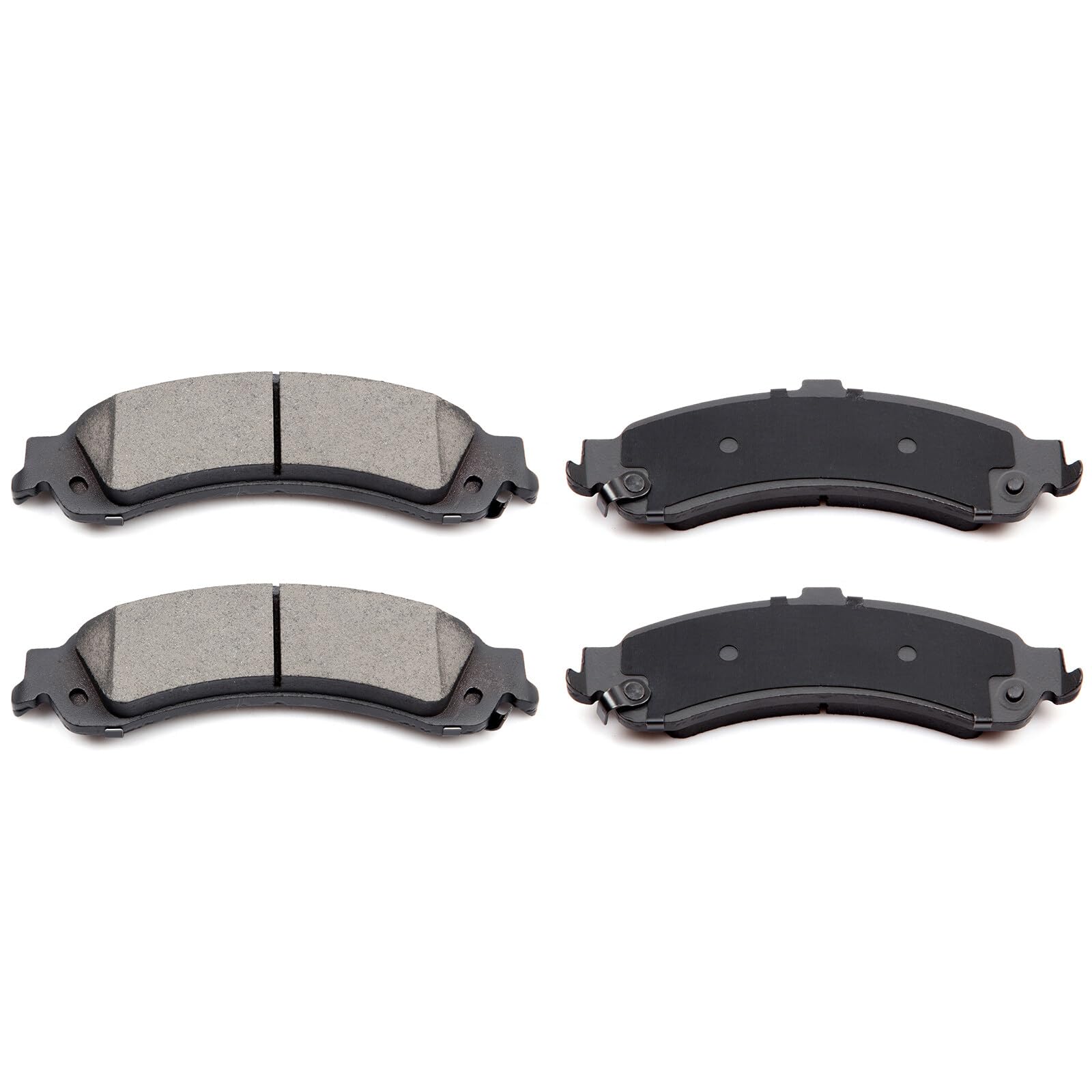 Eccpp D834-7707 Rear Ceramic Disc Brake Pad Set Fit For Cadillac Escalade 2002-2006,For Cadillac Escalade Esv 2003-2006,For Cadi