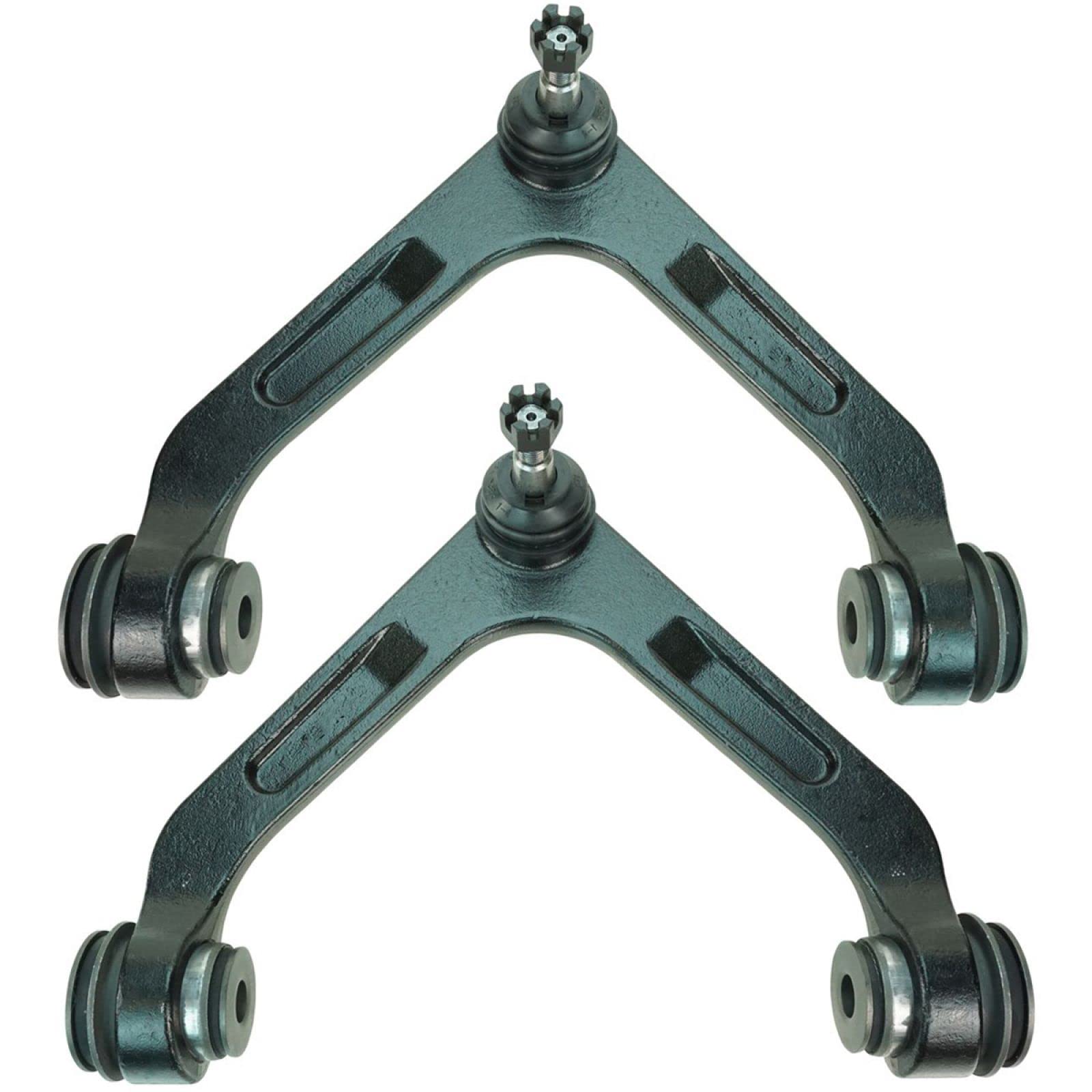 Trq Front Upper Control Arm With Ball Joint Set Compatible With 2003-2005 Dodge Ram 2500 Ram 3500