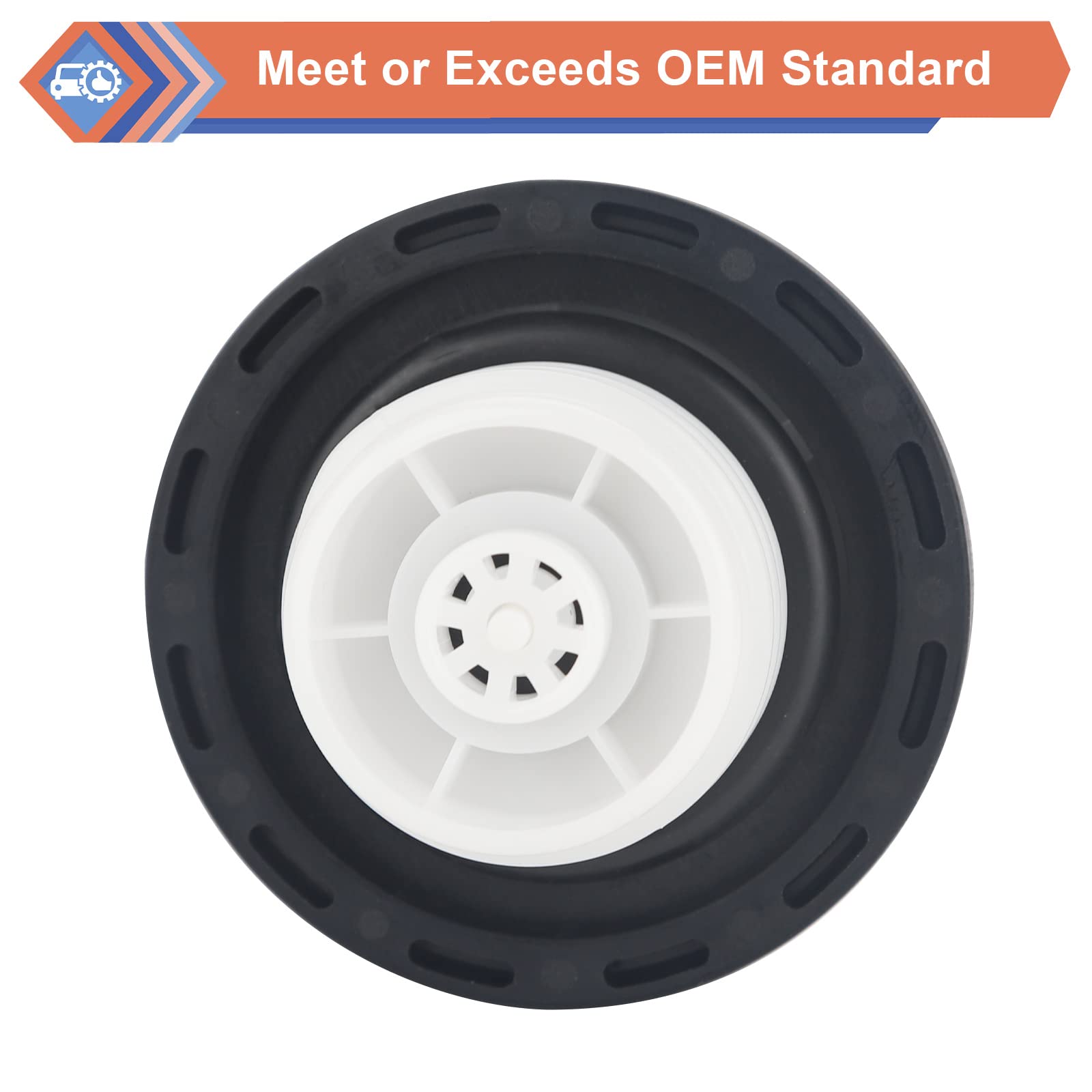 ZONFANT Locking Gas Cap W/2 Keys, Lock Fuel Cap Compatible With Toyota 4Runner FJ Cruiser, Chevy Silverado Camaro, Honda Nissan