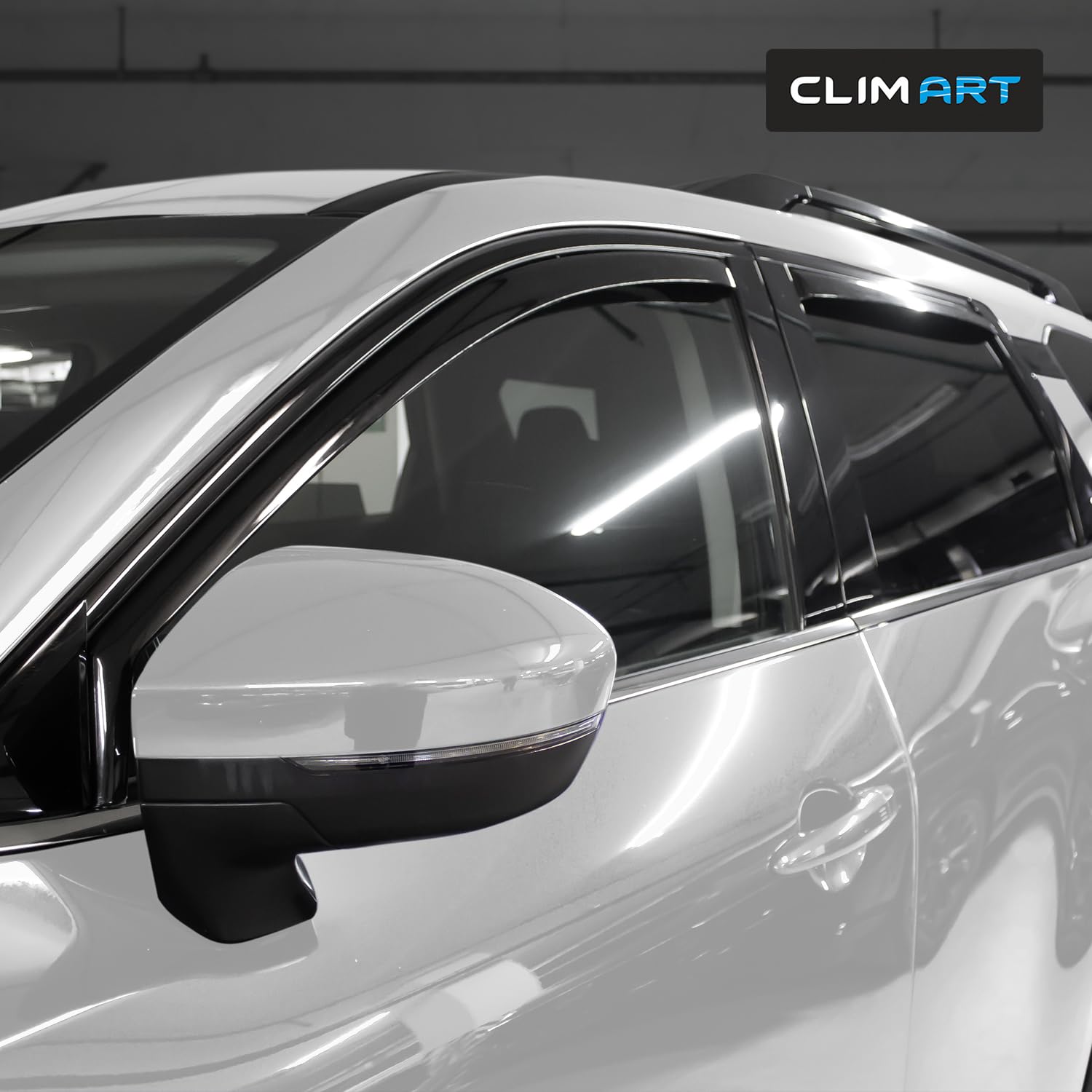 Clim Art In-Channel Incredibly Durable Rain Guards For Nissan Pathfinder 2022-2025, Original Window Deflectors, Vent Window Viso