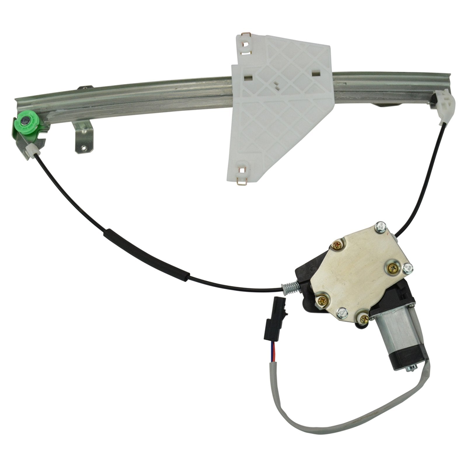 Trq Rear Left Power Window Regulator & Motor Assembly Drivers Side Compatible With 2001-2004 Jeep Grand Cherokee