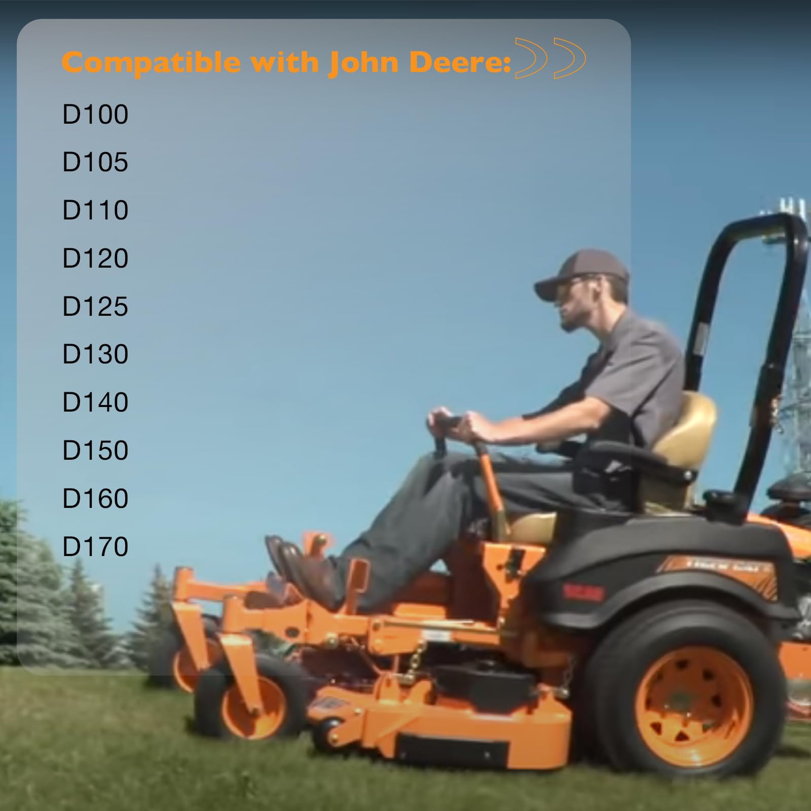 Hqpasfy Steering Sector Pinion Gear Rebuild Kit Compatible With John Deere D Series Lawn Tractors Replaces# Gx21924Ble, Gx20053, Gx20054, Gx21994