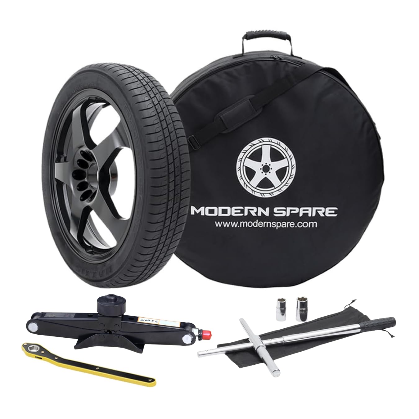 Modern Spare Complete Spare Tire Kit - Fits 2020-2025 Tesla Model Y