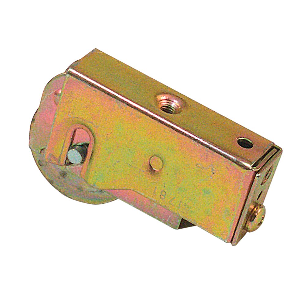 Prime-Line D 1832 Single 1-1/4 In. Steel Roller Assembly, Ball Bearing, Plain Back Housing (Single Pack)