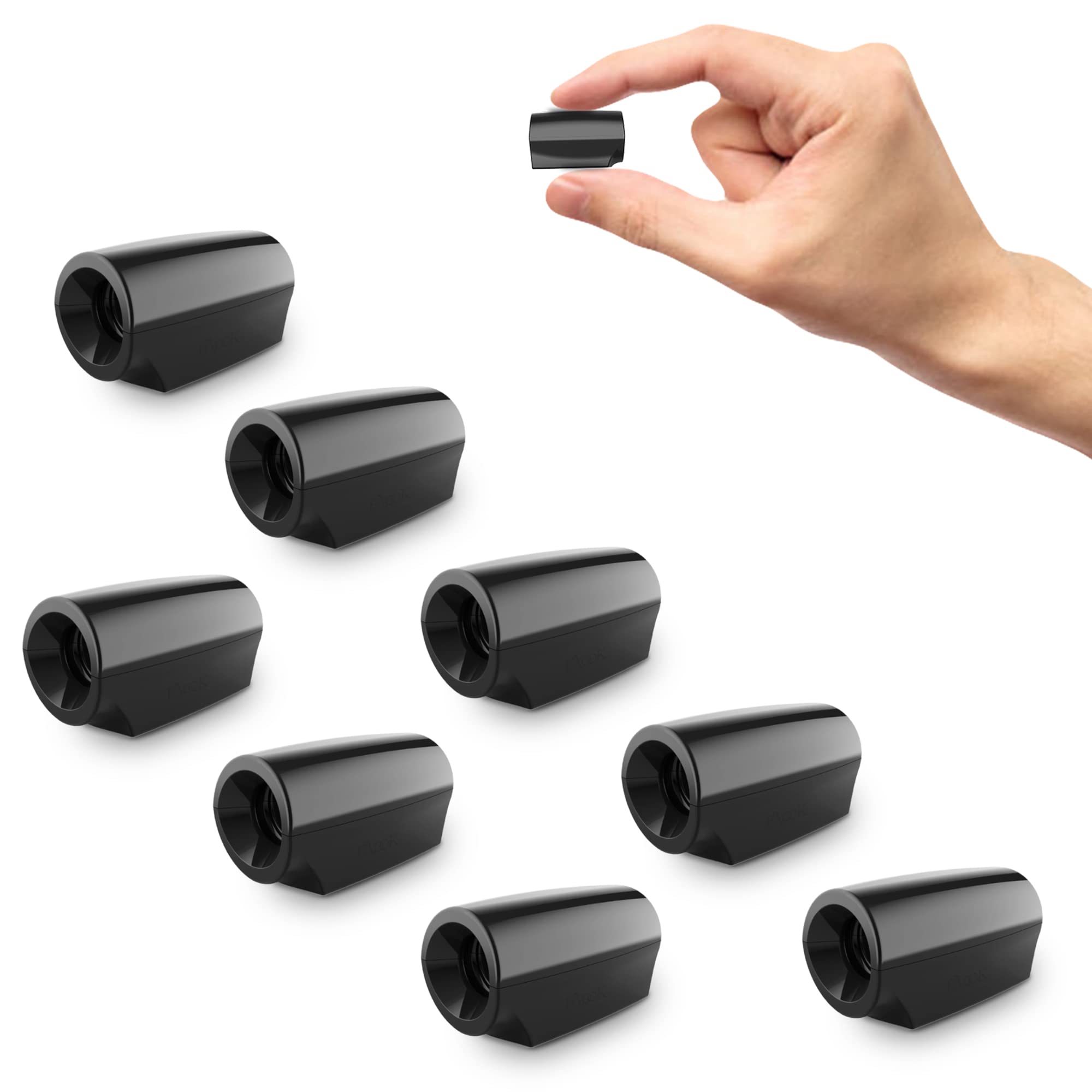 Elook Deer Warning Whistles Device For Car, Save Deer Whistle With Upgraded Acrylic Double-Sided Tape, Mini Size, 8 Pack (Patent