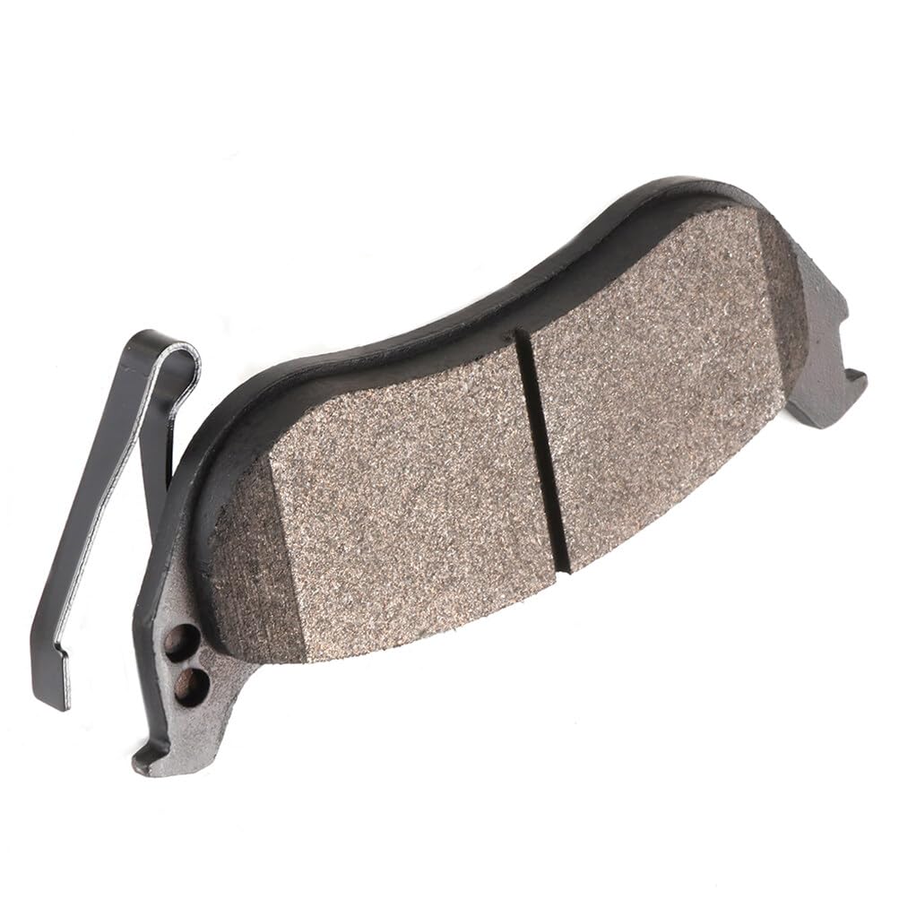 Eccpp D856-7732 D981-7863 Front Ceramic & Rear Semi Metallic Disc Brake Pad Set Fit For Jeep Liberty 2003-2007