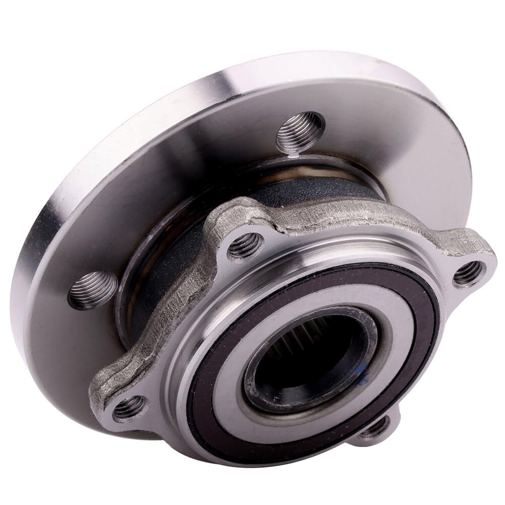 ECCPP Wheel Hub and Bearing Assembly Front 513309 fit for Mini Cooper 2007-2015 4 Lugs Wheel Bearing Hubs with ABS 2pcs