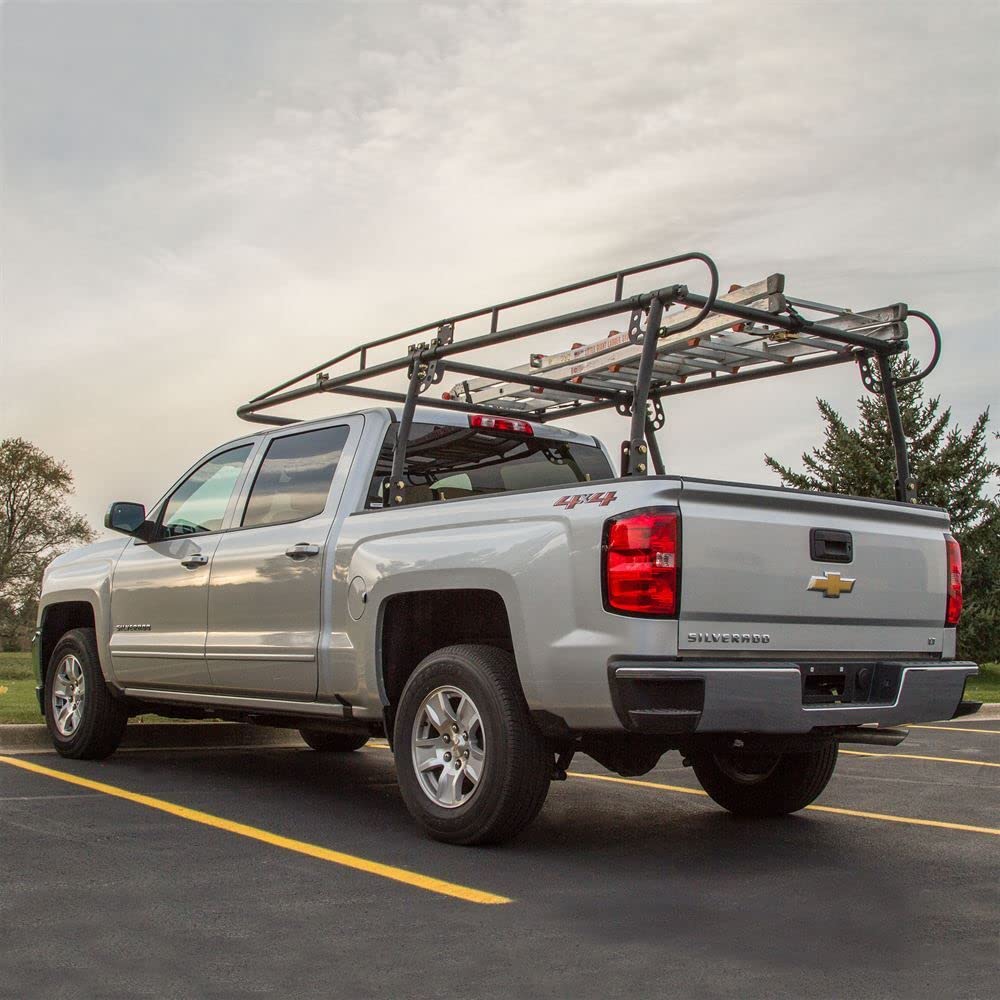ELEVATE OUTDOOR Apex UPUT-RACK-V2 Universal Steel Over-Cab Truck Rack, Black, Alloy Steel