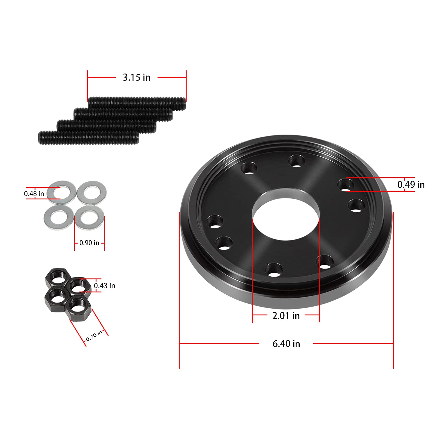 5395259 3824078 Rear Main Crankshaft Seal & Wear Sleeve Installer Alt ST-224C 2063800090 For Cummins 3.9L 5.9L 6.7L 8.3L & 9.0L