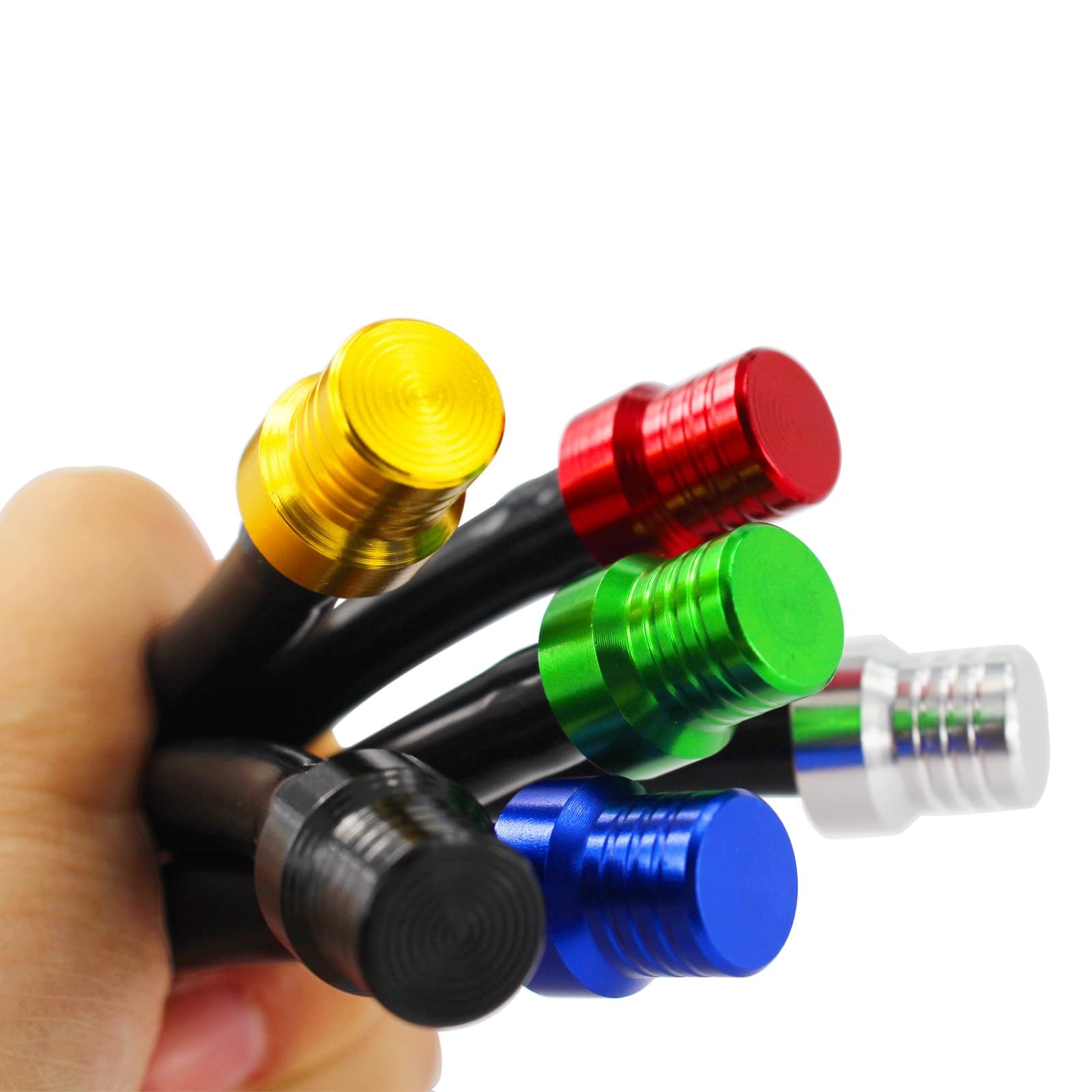 Pro Bat 10 Pack One Way Atv Dirt Bike Fuel Tank Cap Gas Cap Tube Vent Breather For Pw50 Pw80 Tw200 Crf Xr Cr Dirt Bike All Quads