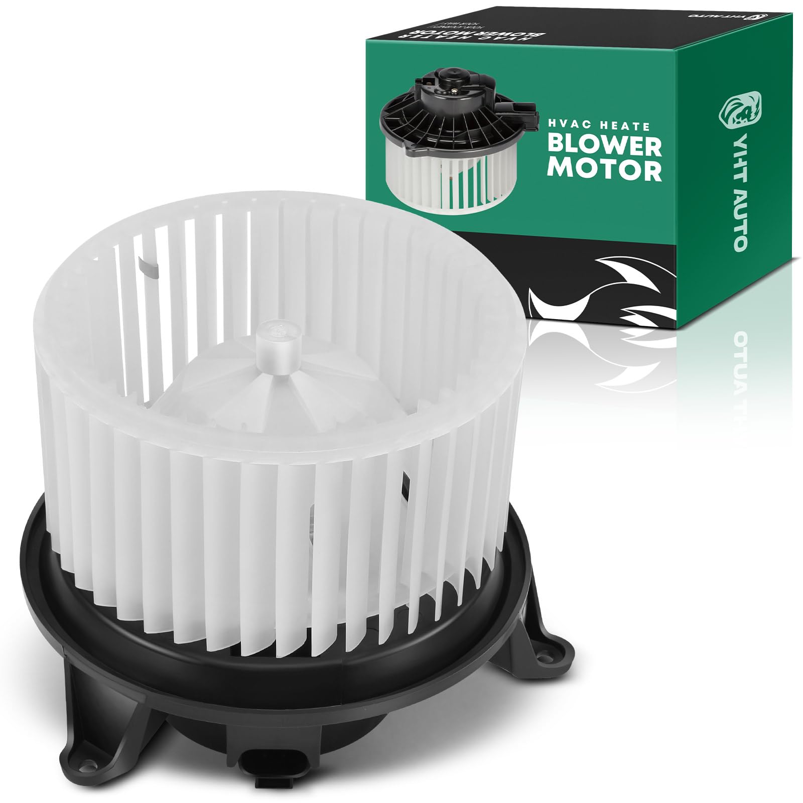 HVAC Blower Motor Assembly for Chevrolet Silverado Avalanche GMC Sierra Hummer H2 Cadillac Escalade EXT (with Custom Center Cons