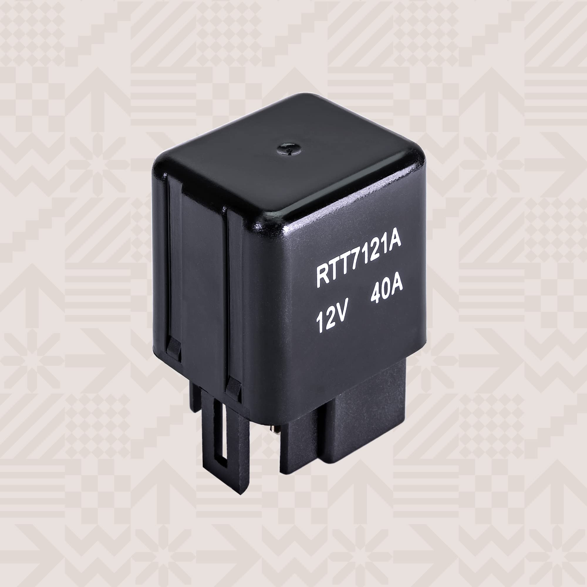 True Mods Rtt7121A 12V 40A 4-Pin Relay [Direct Replacement] [Mechanical Relay] [Single Pole Single Throw] - Replacement For Toyo