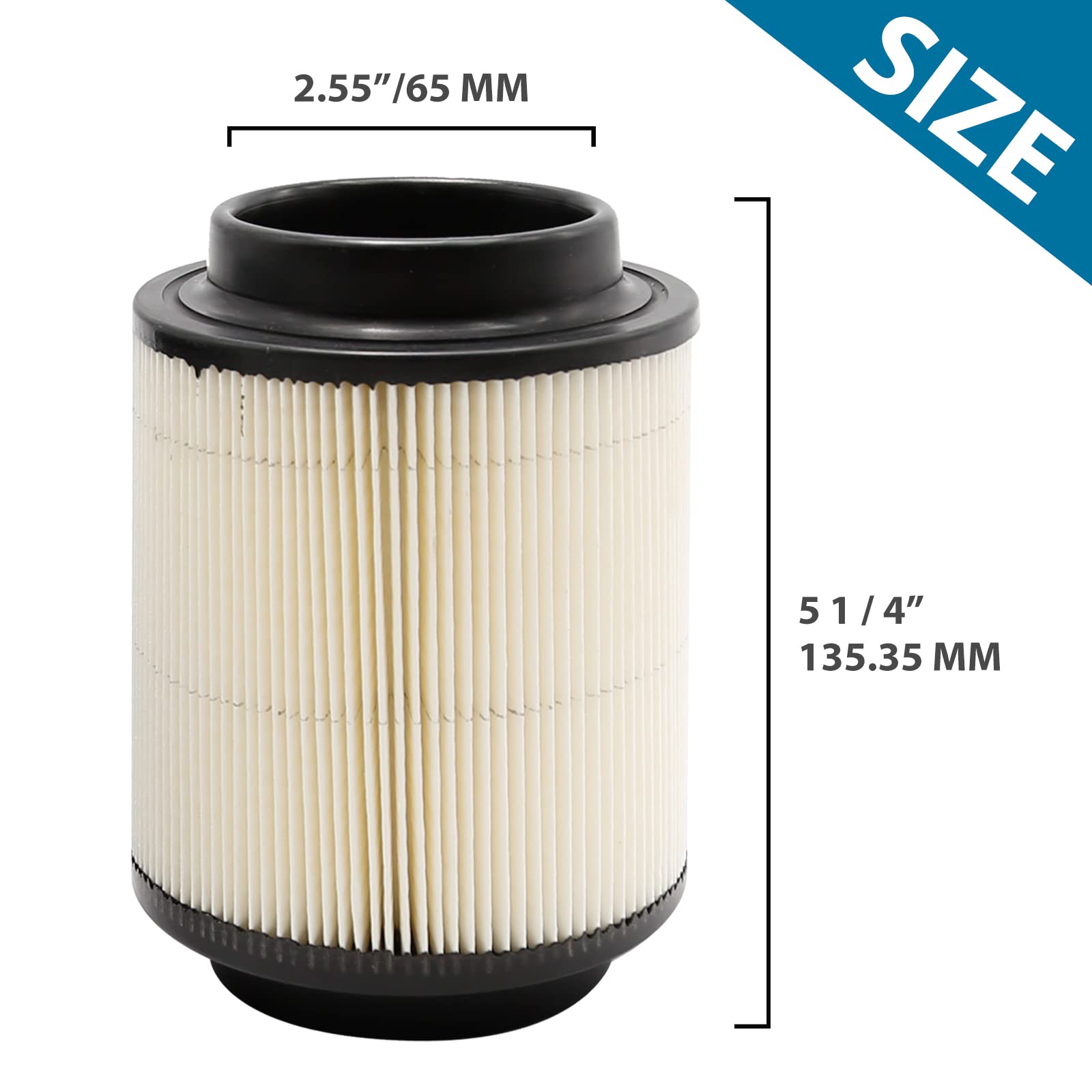 Anxingo Air Filter 1262218 Replacement For Polaris Rzr 170 2010 2011 2012 2013 2014 2015 2016-2021,For Ranger Crew Xp 1000