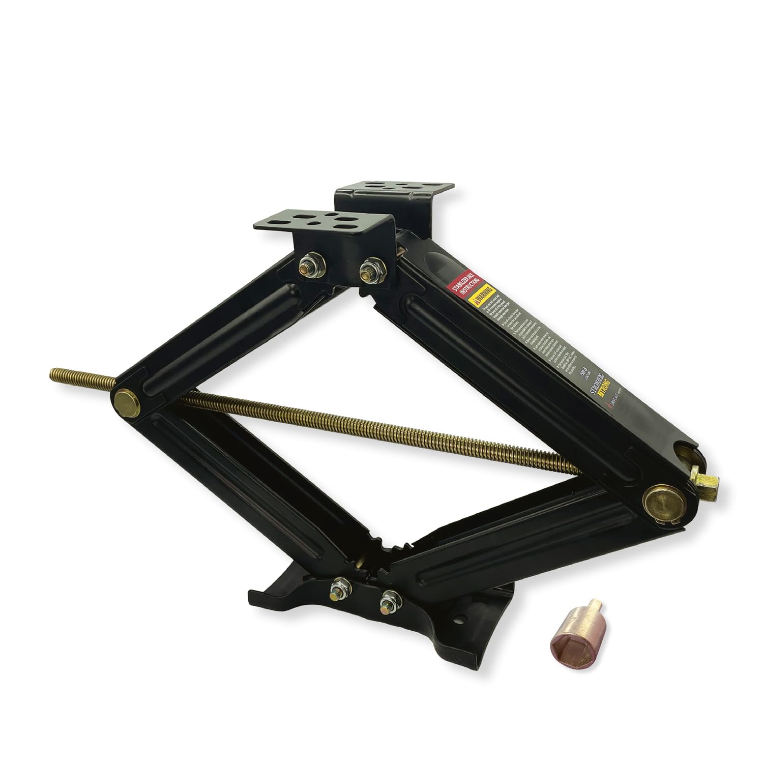 Stromberg Carlson Jsc-30-Ind One Scissor Jack - 30'' Sturdy Rv & Trailer Stabilizer Jack, Camping & 5Th Wheel Leveling Accessori